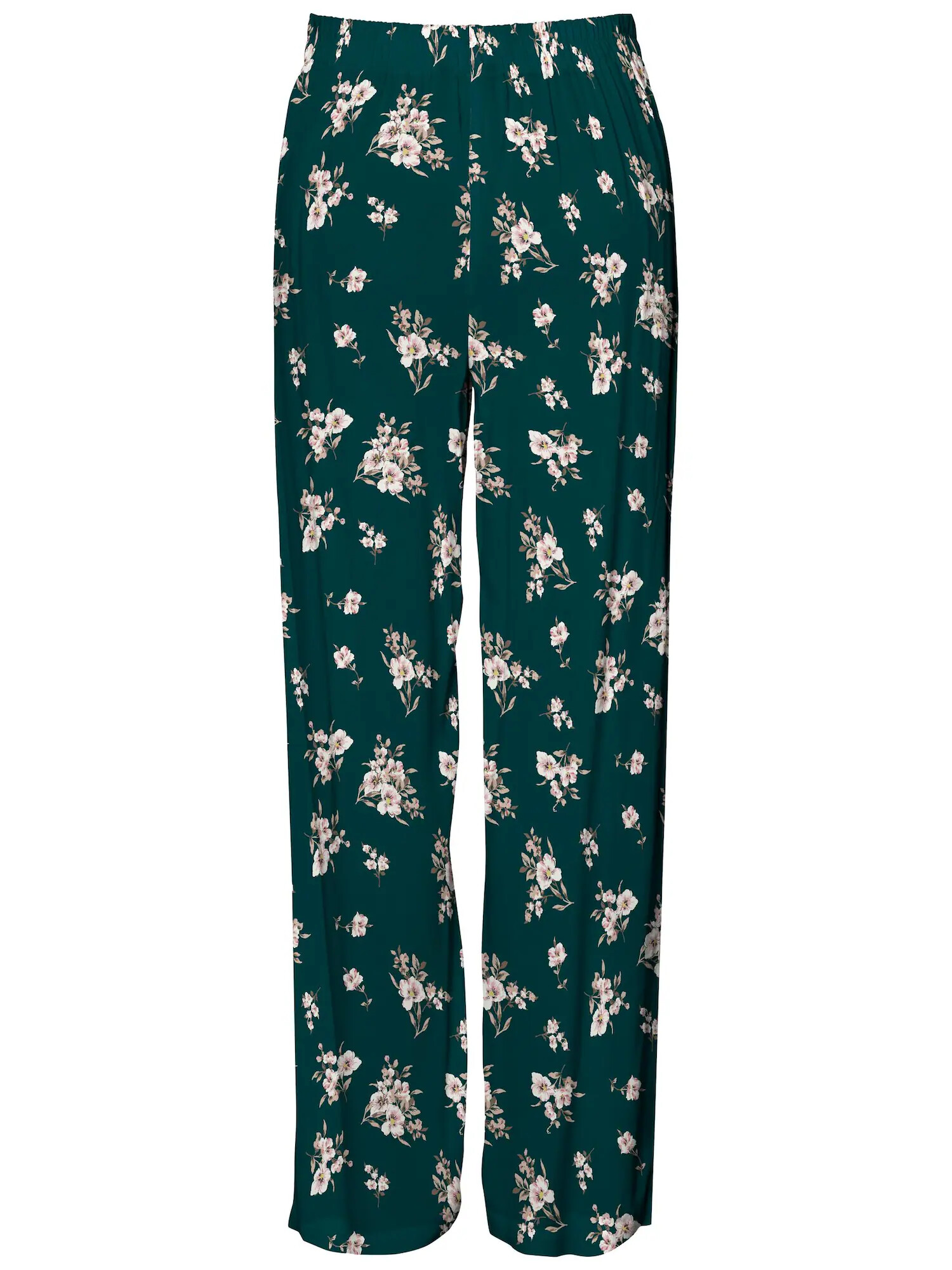 VERO MODA Pantaloni bej / bej închis / verde smarald / roz / alb - Pled.ro