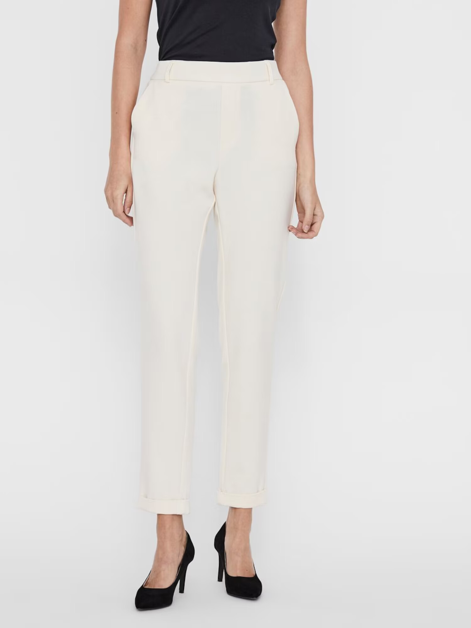 VERO MODA Pantaloni bej - Pled.ro