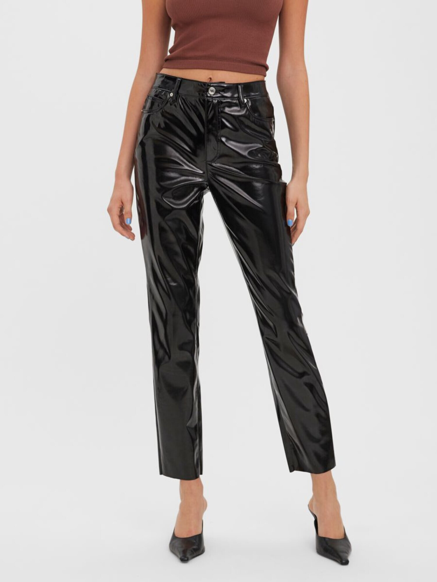 VERO MODA Pantaloni 'Brenda' negru - Pled.ro