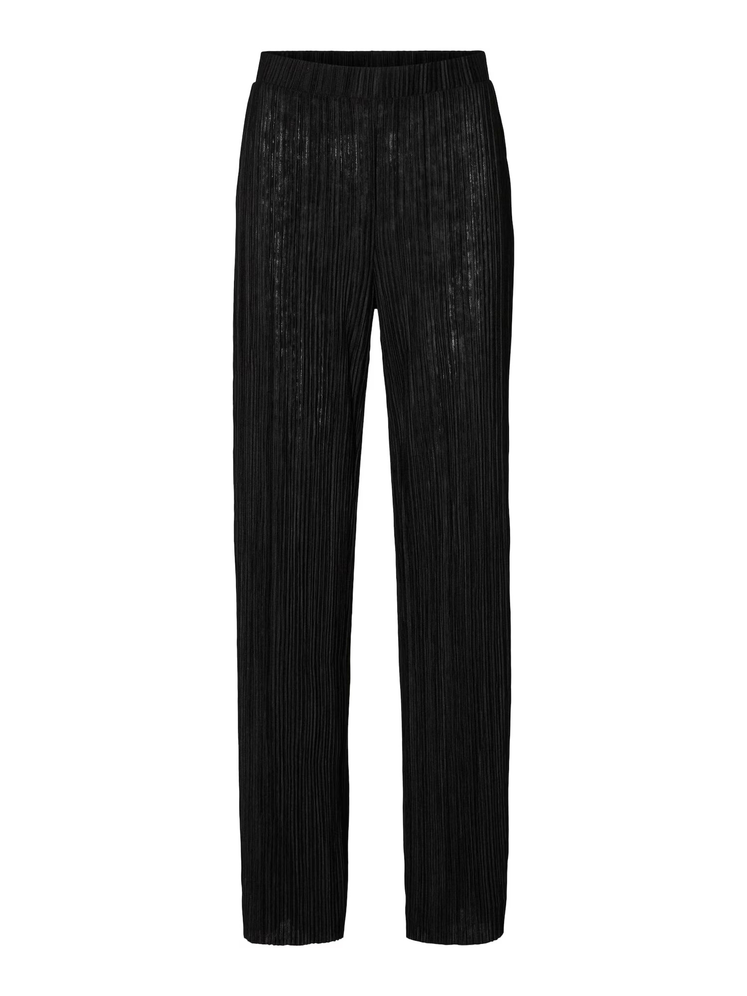 VERO MODA Pantaloni 'CARI' negru / argintiu - Pled.ro