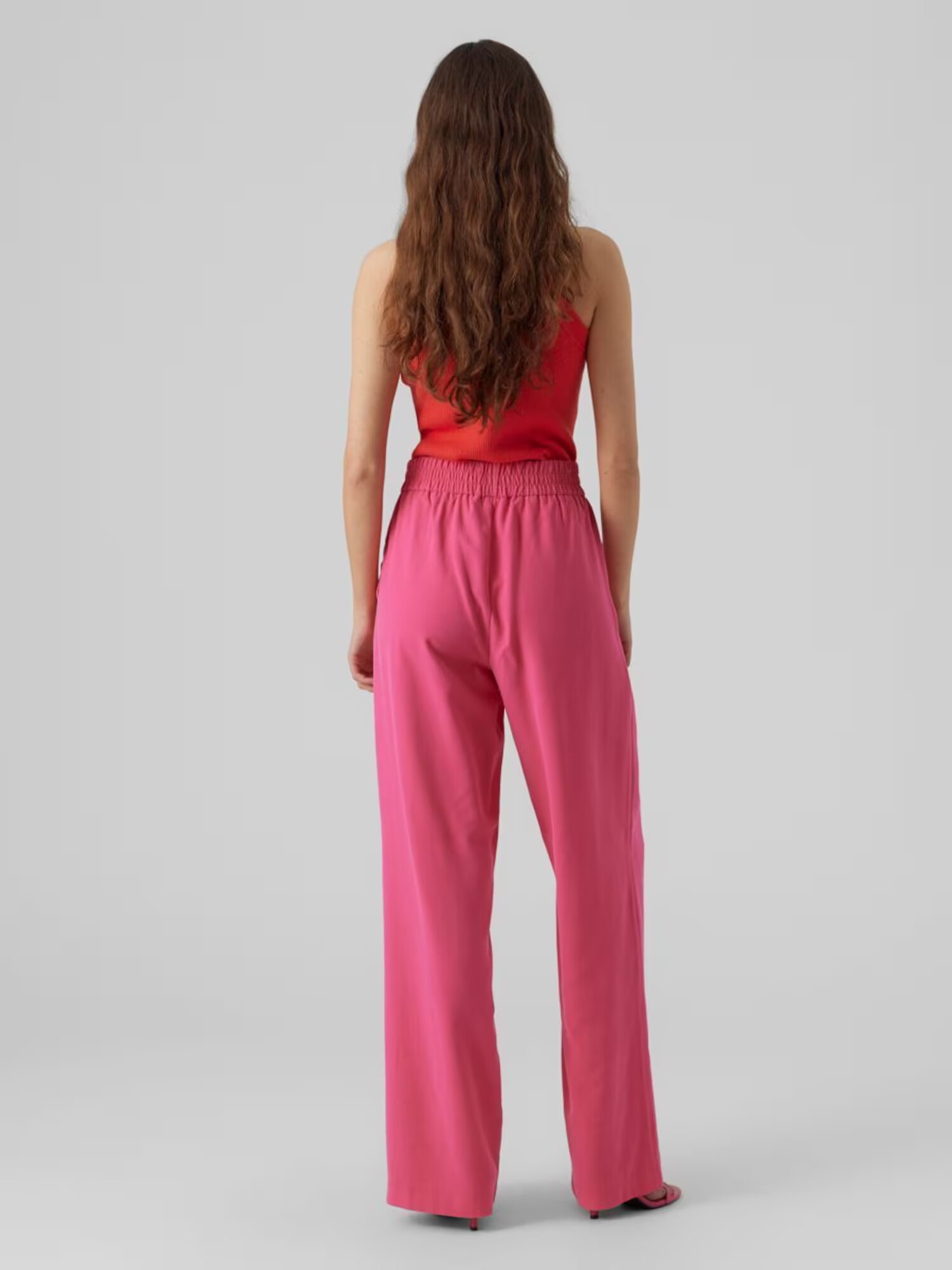 VERO MODA Pantaloni 'CARMEN' roz - Pled.ro