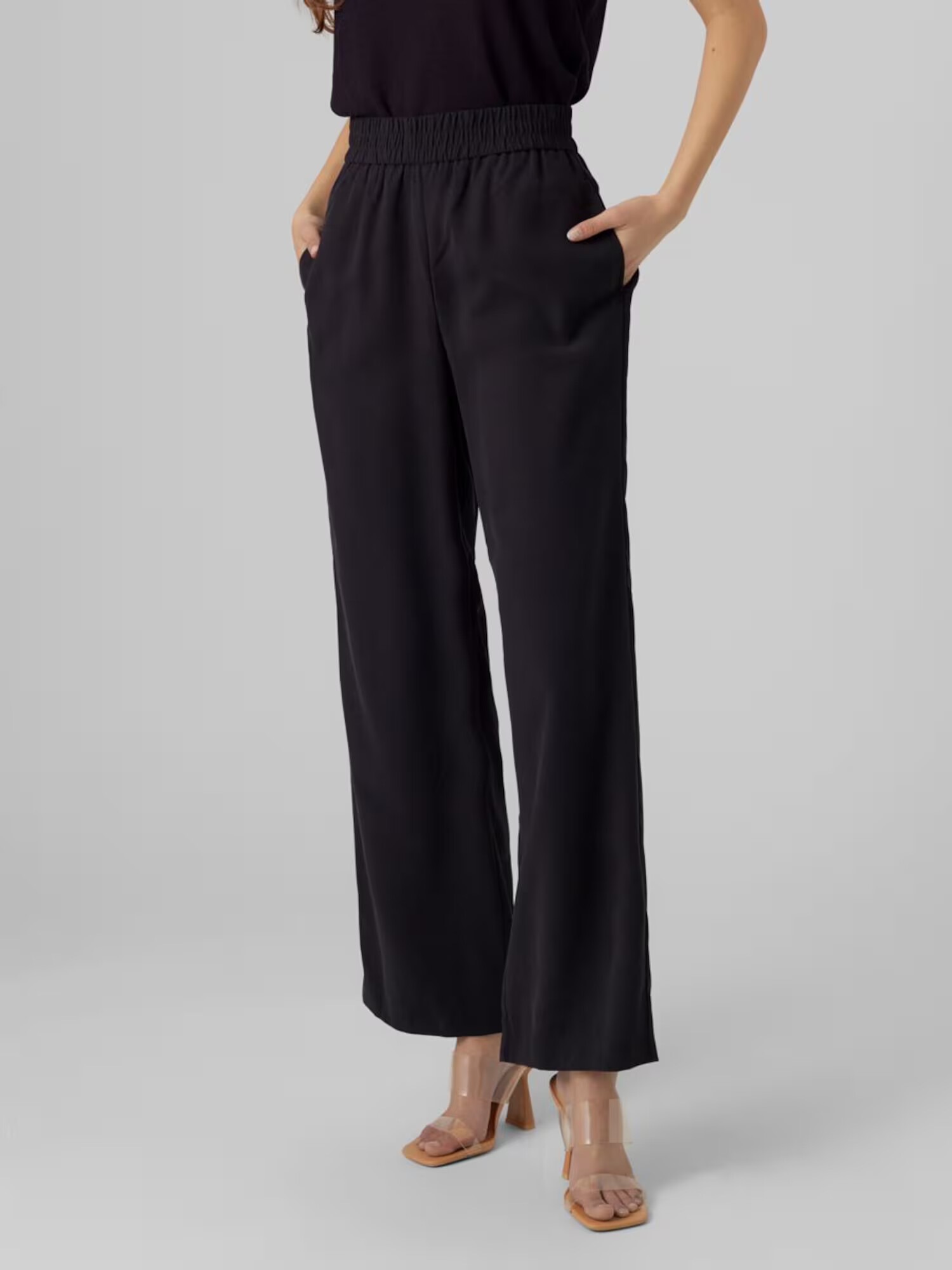 VERO MODA Pantaloni 'CARMEN' negru - Pled.ro