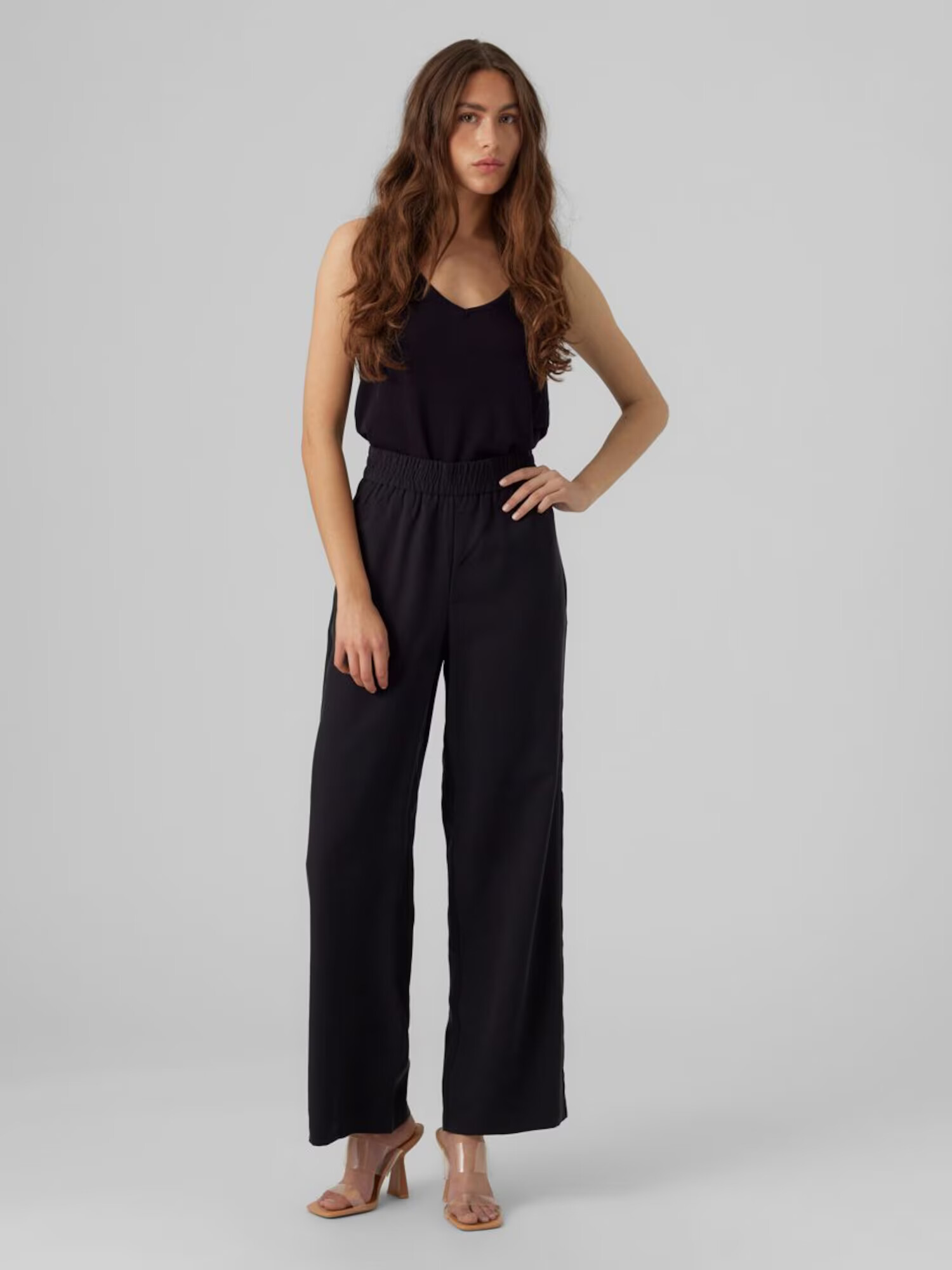 VERO MODA Pantaloni 'CARMEN' negru - Pled.ro