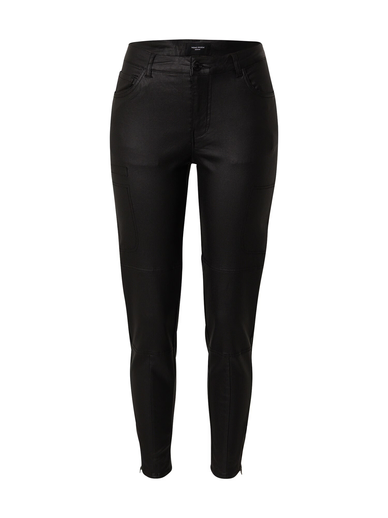 VERO MODA Pantaloni cu buzunare 'WISH' negru - Pled.ro