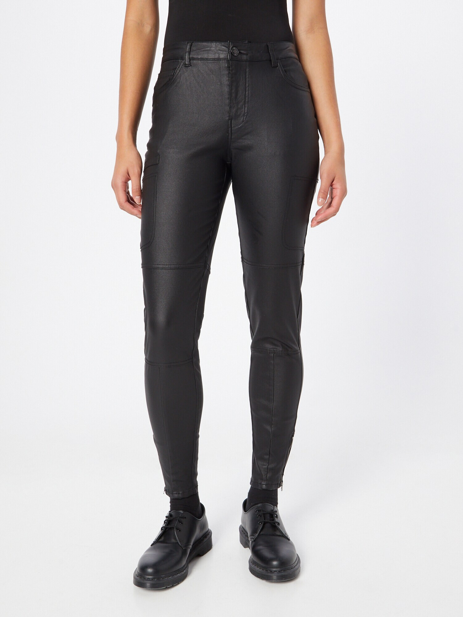 VERO MODA Pantaloni cu buzunare 'WISH' negru - Pled.ro