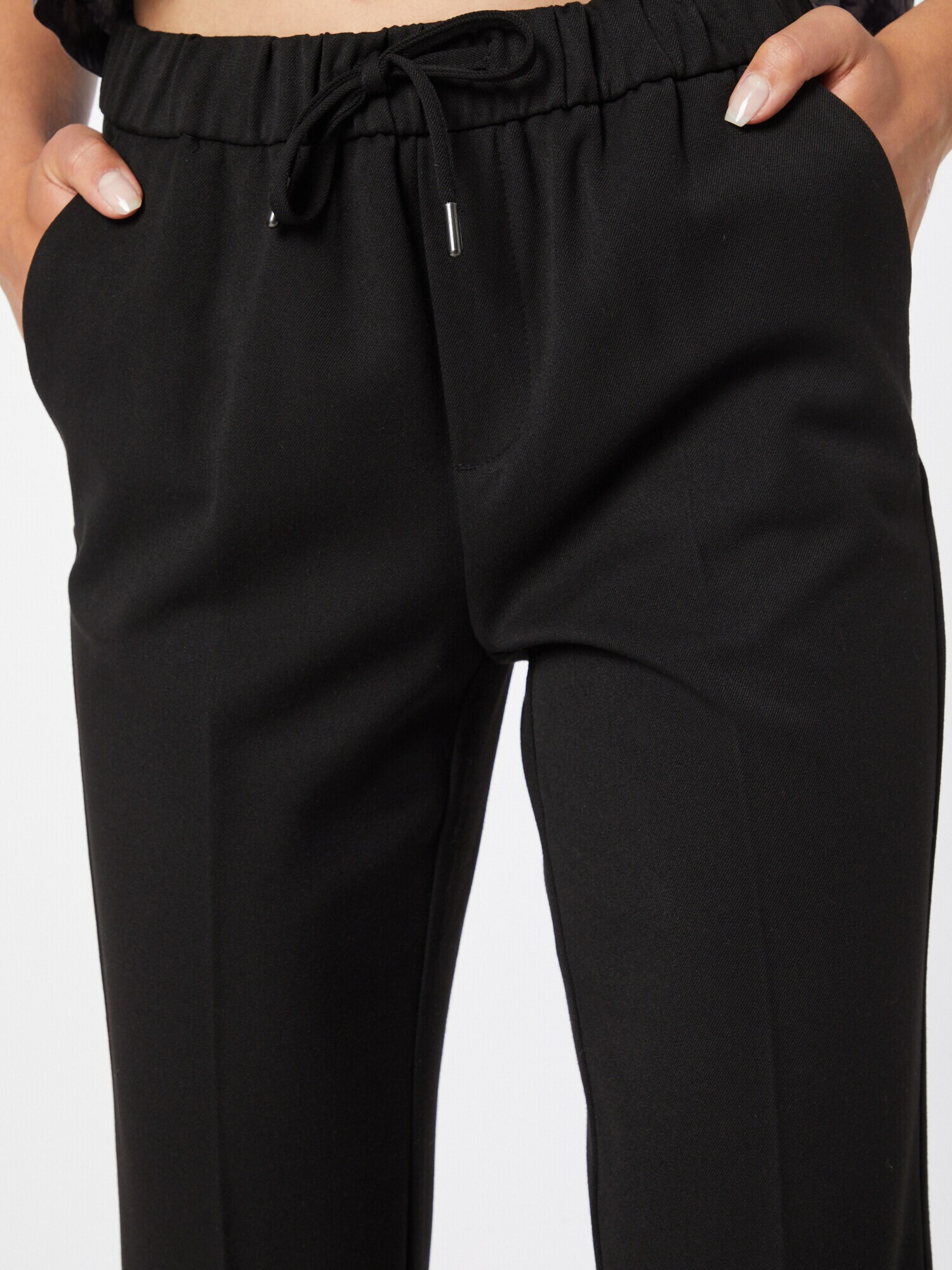 VERO MODA Pantaloni cu dungă 'MAYA' negru - Pled.ro