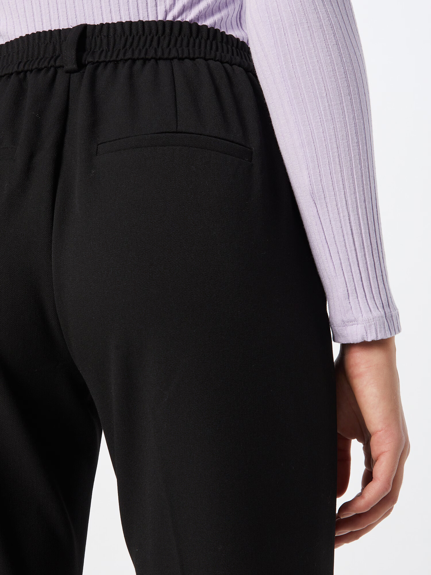 VERO MODA Pantaloni cu dungă 'Maya' negru - Pled.ro