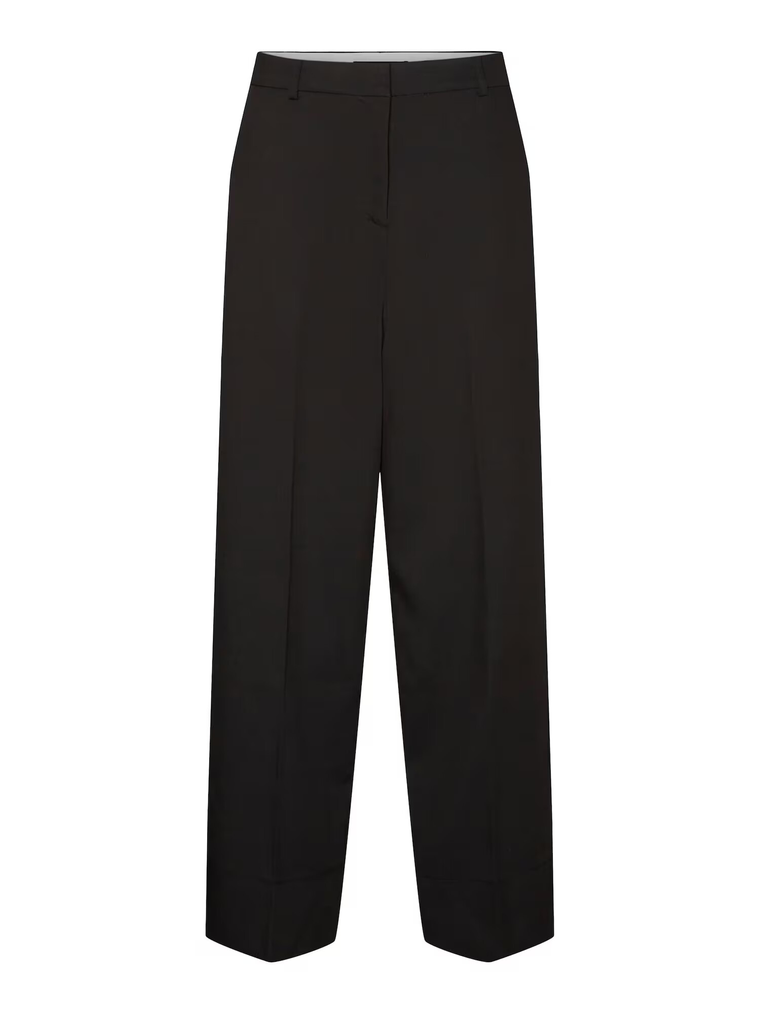 VERO MODA Pantaloni cu dungă negru - Pled.ro