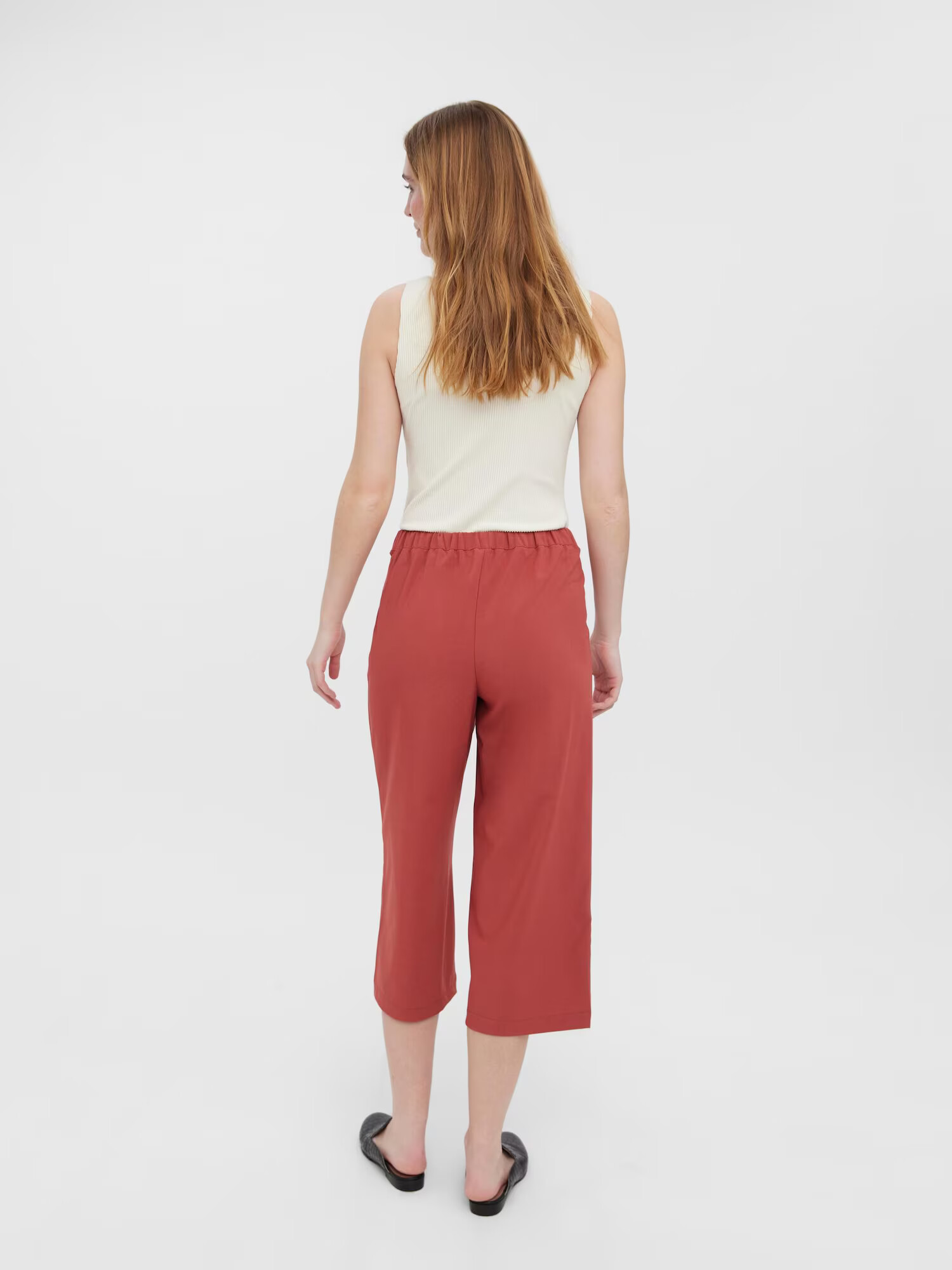 VERO MODA Pantaloni cutați 'Cookie' roșu pastel - Pled.ro