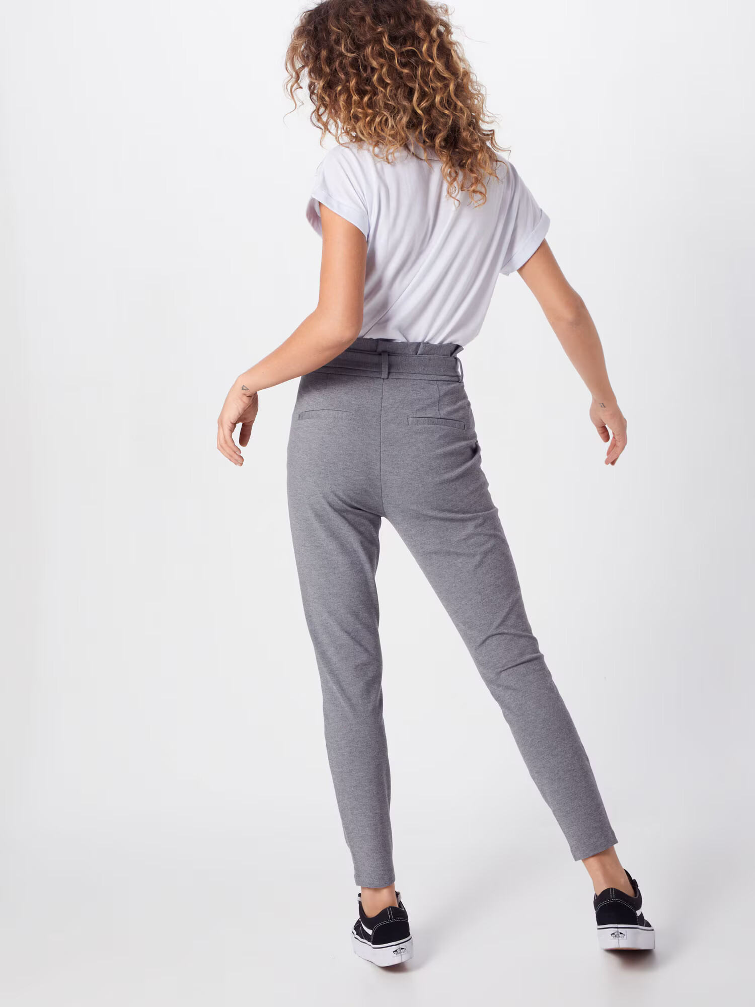 VERO MODA Pantaloni cutați 'Eva' gri - Pled.ro