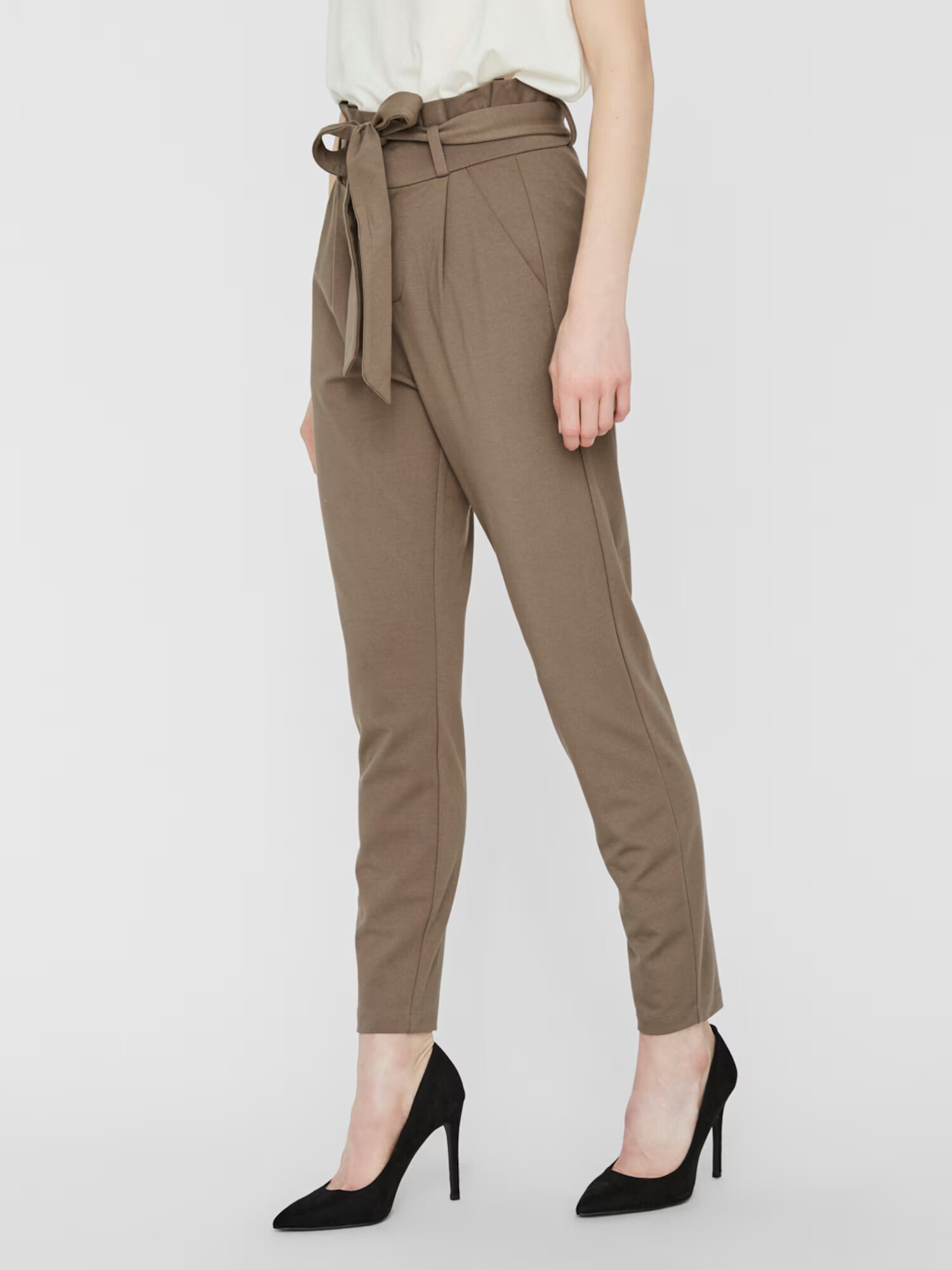 VERO MODA Pantaloni cutați 'Eva' oliv - Pled.ro