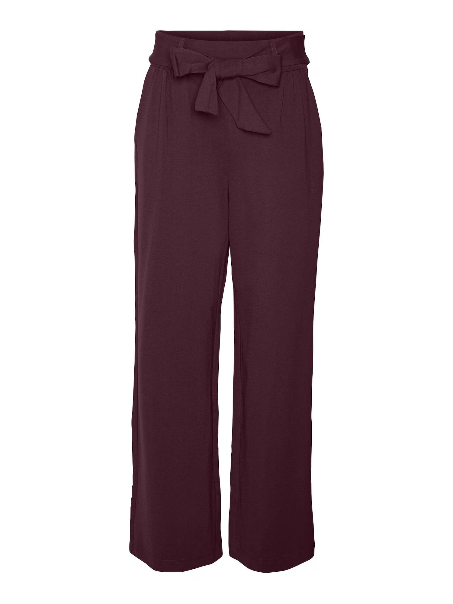 VERO MODA Pantaloni cutați 'Eva' roșu burgundy - Pled.ro