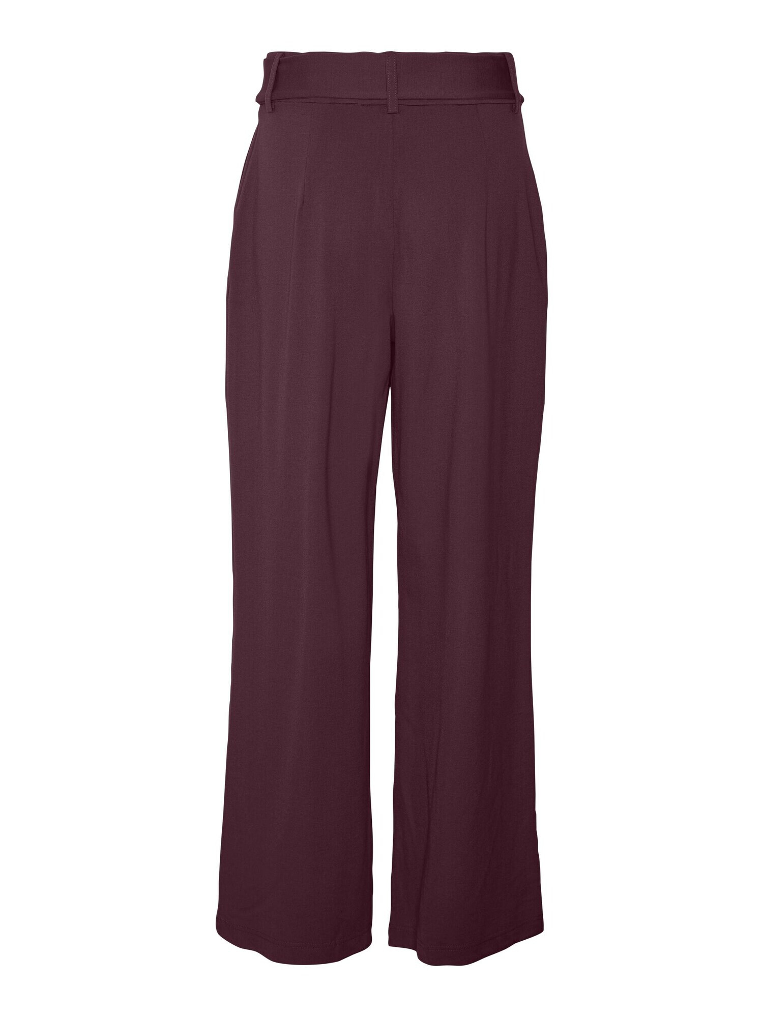 VERO MODA Pantaloni cutați 'Eva' roșu burgundy - Pled.ro