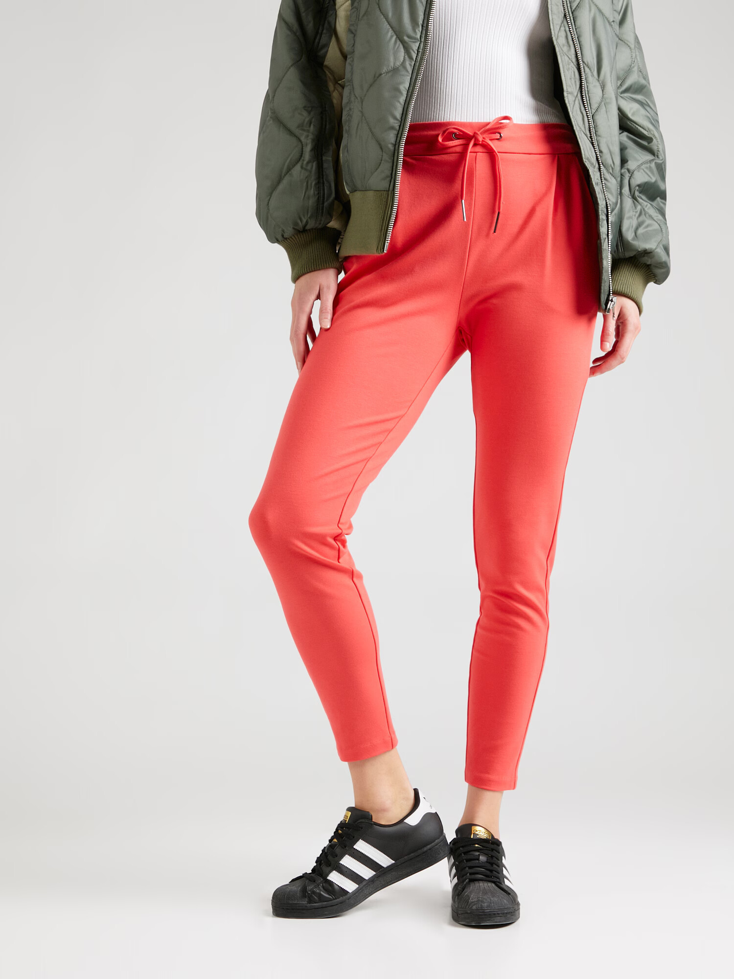 VERO MODA Pantaloni cutați 'Eva' roșu orange - Pled.ro