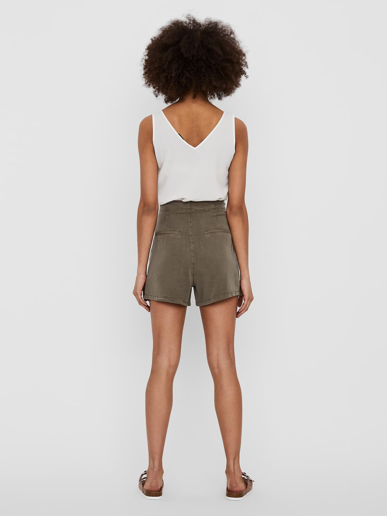 VERO MODA Pantaloni 'Mia' oliv - Pled.ro