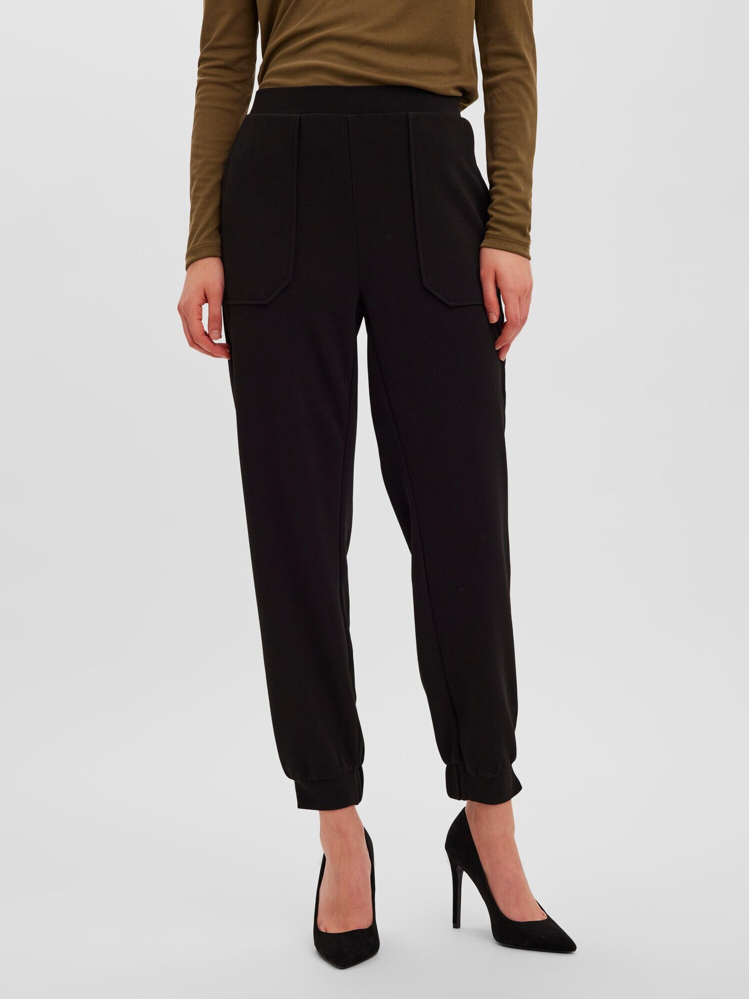 VERO MODA Pantaloni 'Dagny' negru - Pled.ro