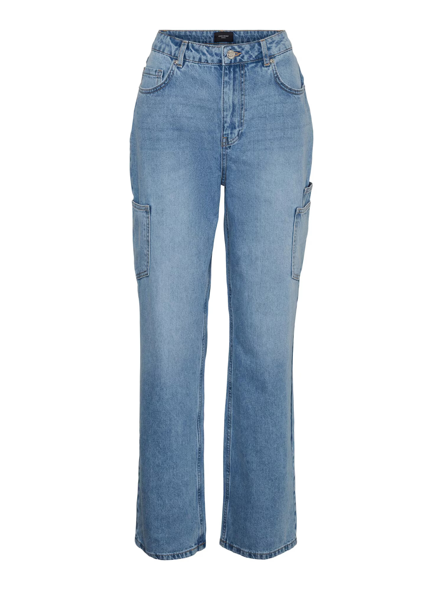 VERO MODA Pantaloni eleganți 'Kithy' albastru denim - Pled.ro