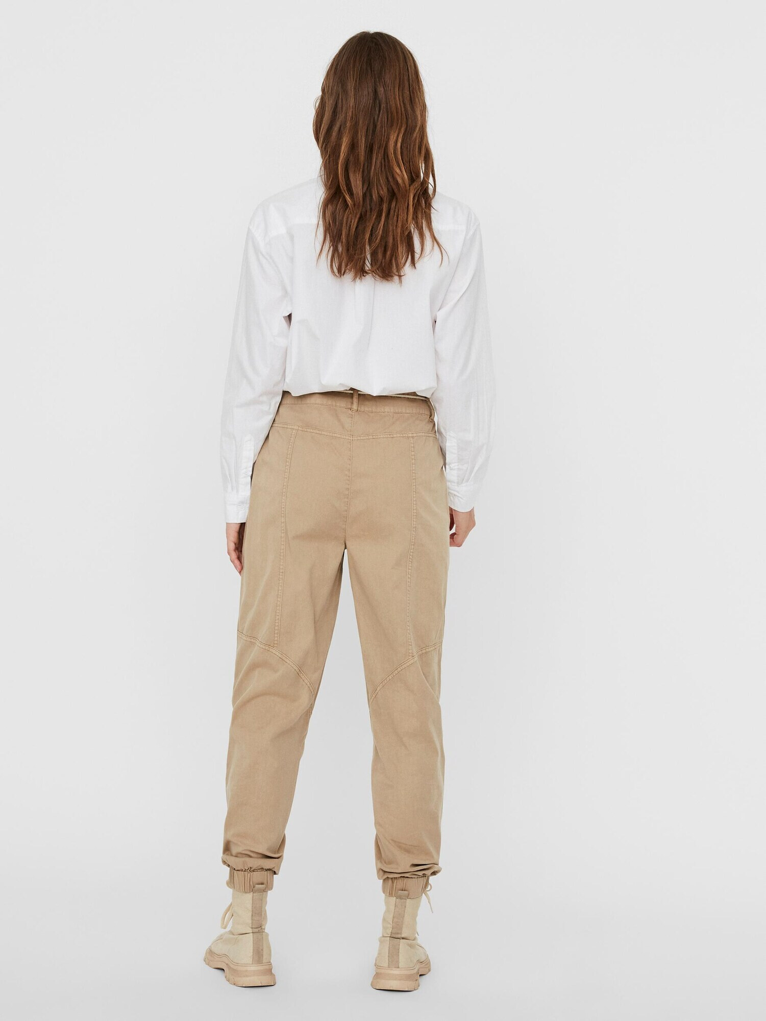 VERO MODA Pantaloni 'Flame' nisipiu - Pled.ro