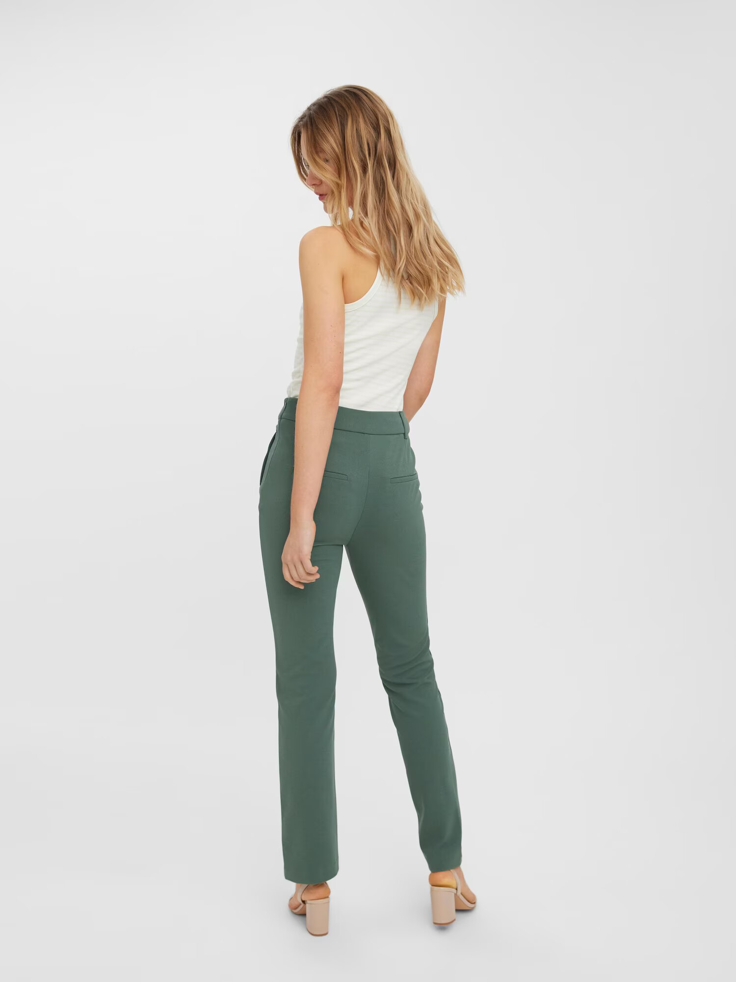 VERO MODA Pantaloni 'Gabriel' verde - Pled.ro