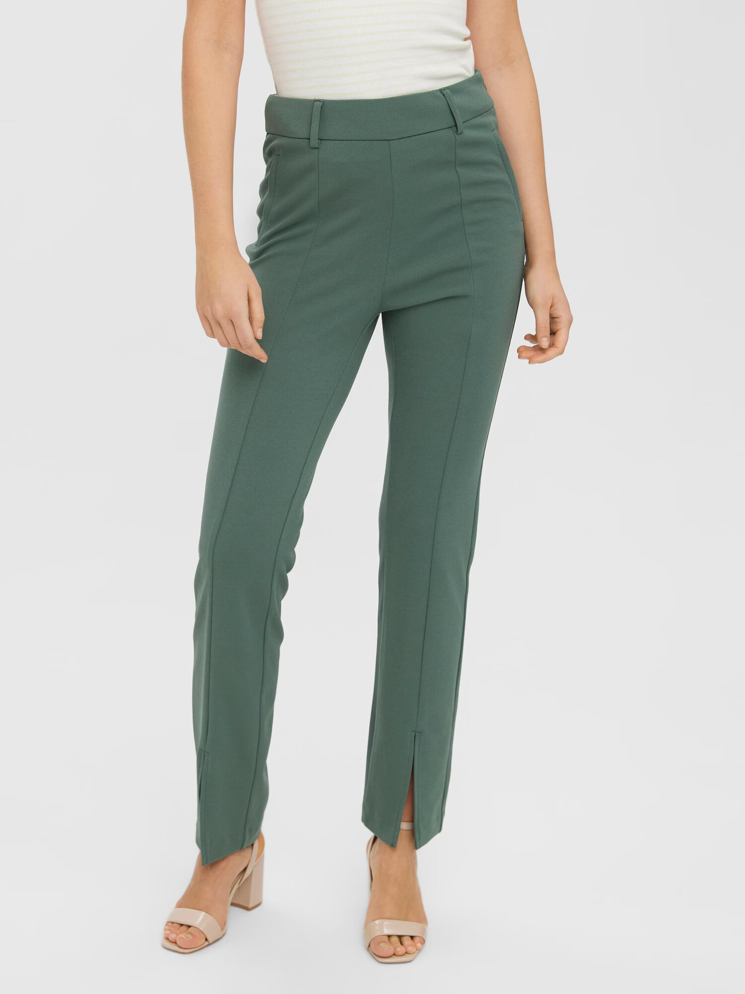 VERO MODA Pantaloni 'Gabriel' verde - Pled.ro