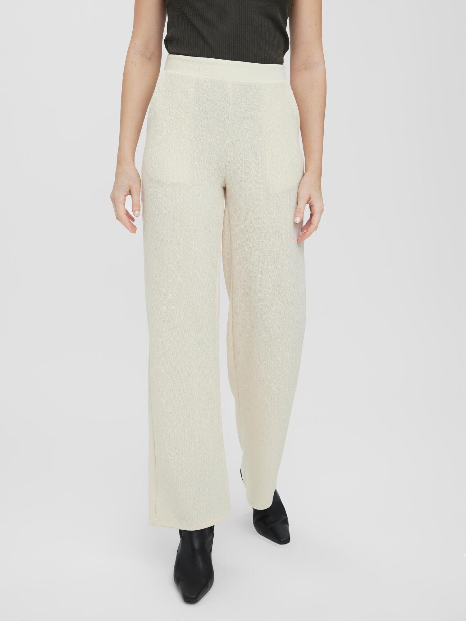 VERO MODA Pantaloni 'Gabrielle' gri deschis - Pled.ro