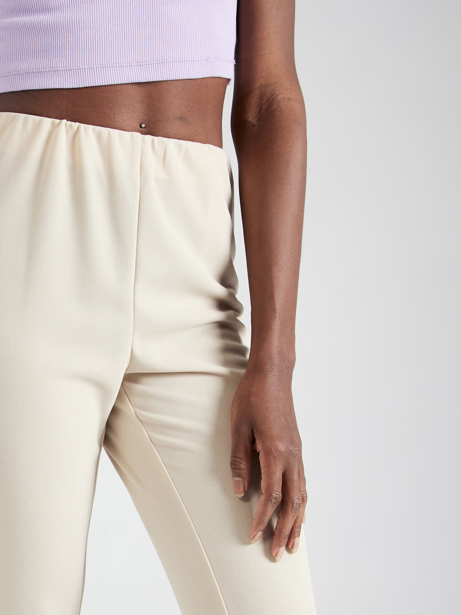 VERO MODA Pantaloni gri deschis - Pled.ro