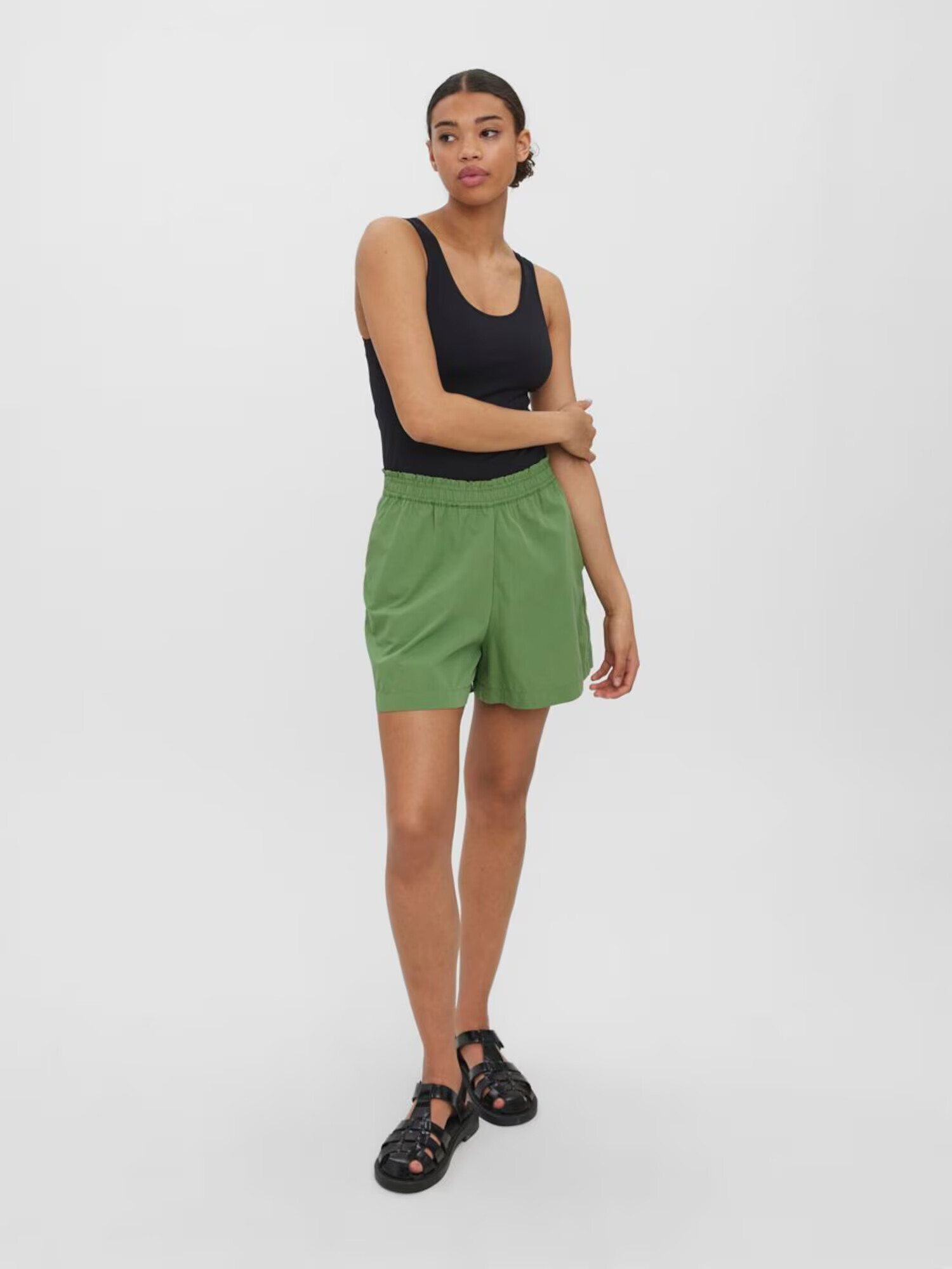 VERO MODA Pantaloni 'Hella' verde deschis - Pled.ro