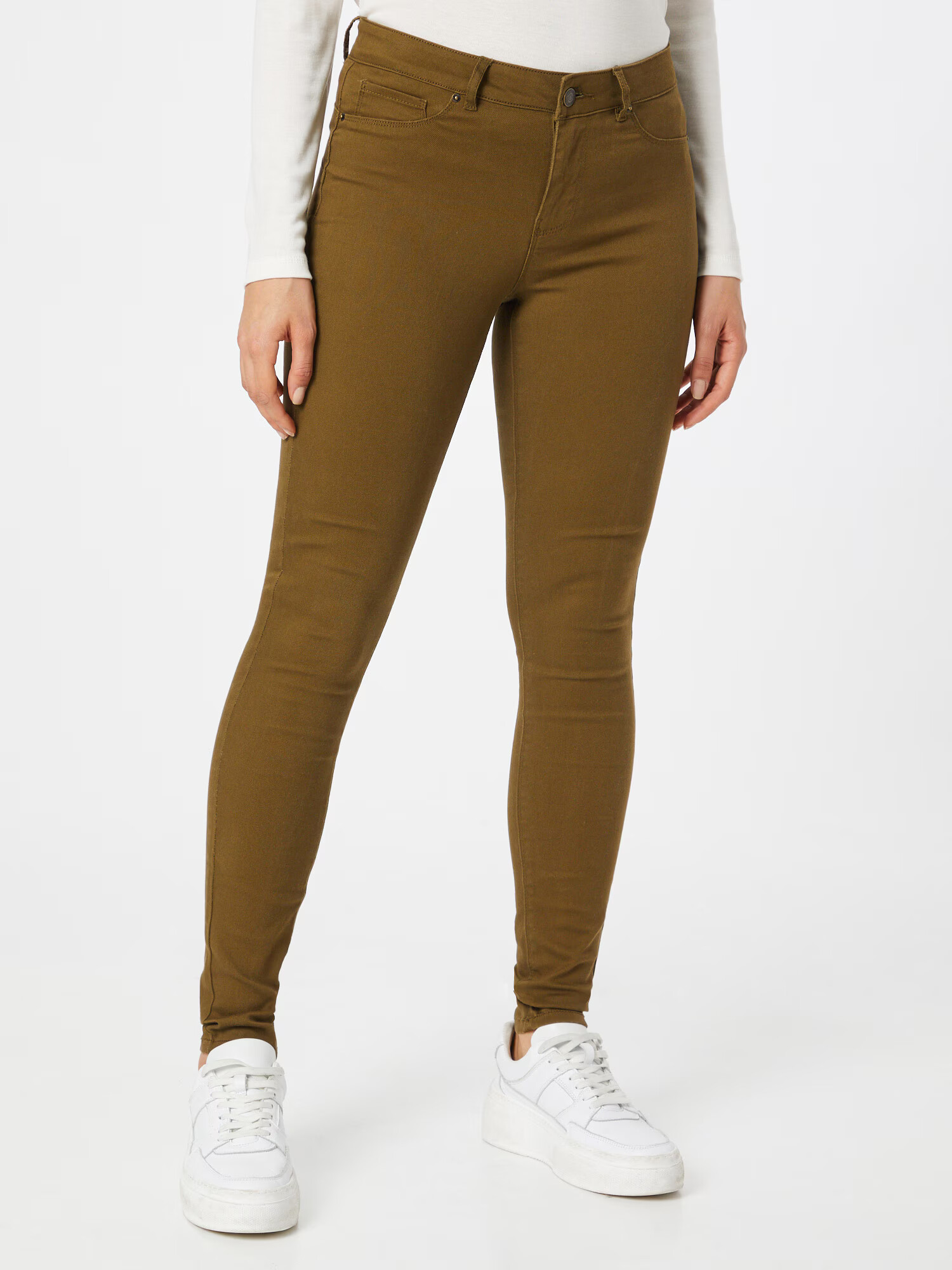 VERO MODA Pantaloni 'Hot Seven' oliv - Pled.ro