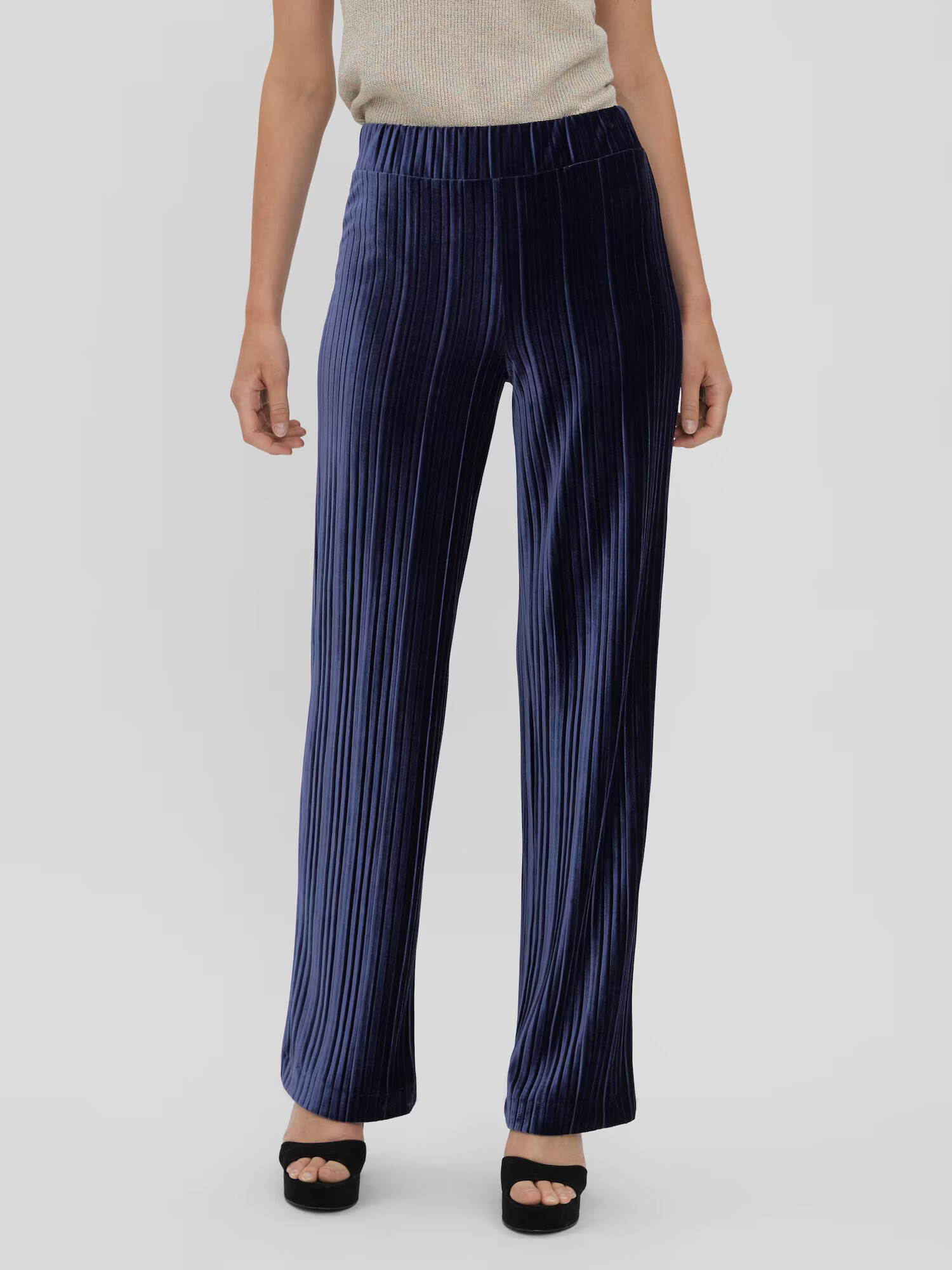 VERO MODA Pantaloni 'Kammie' bleumarin - Pled.ro