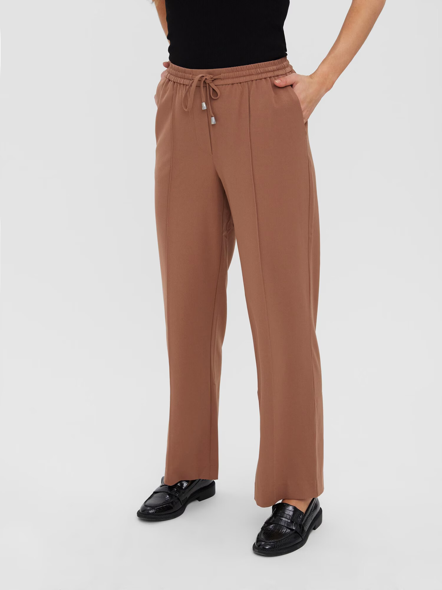 VERO MODA Pantaloni 'LARA' ocru - Pled.ro