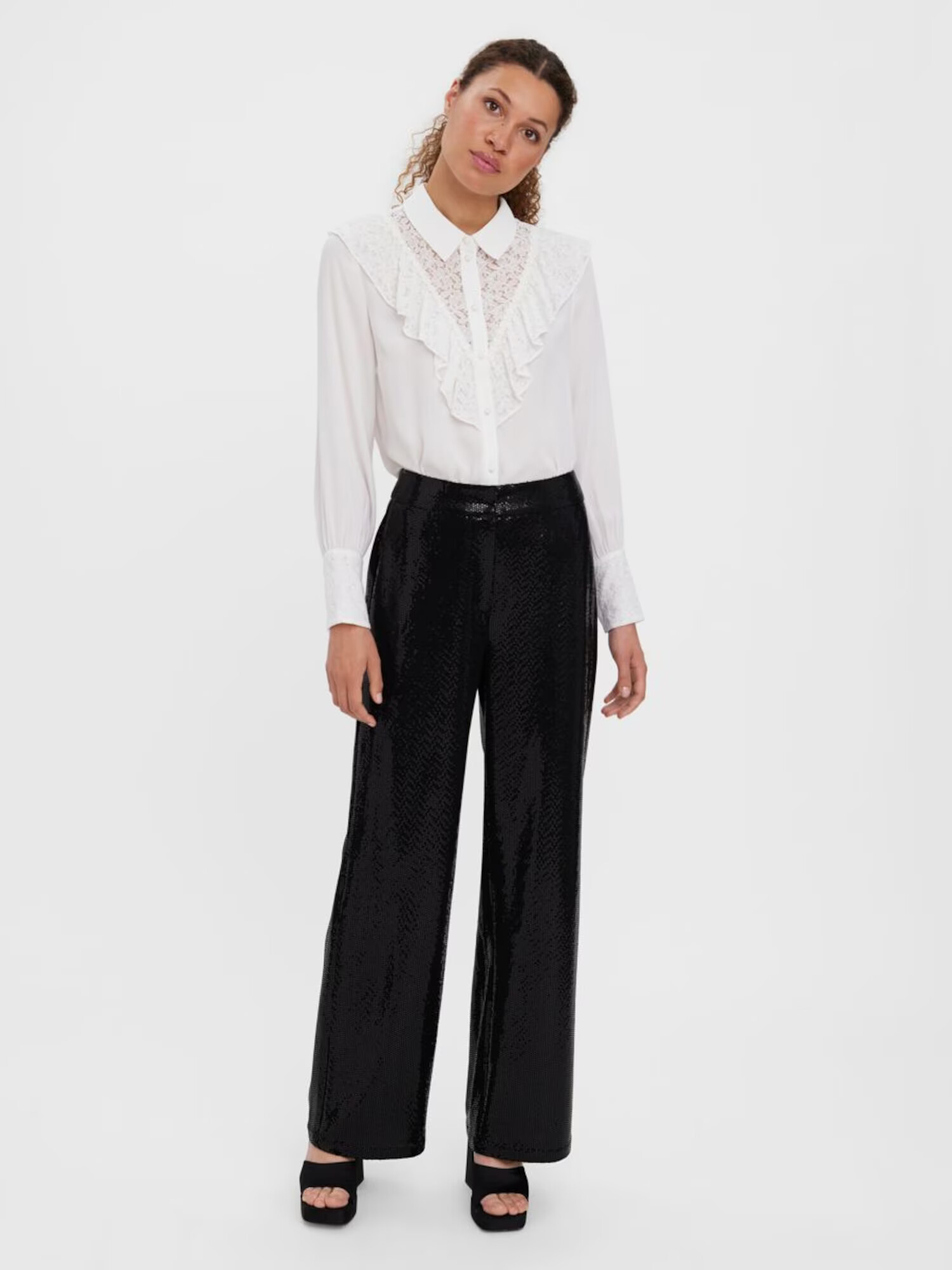 VERO MODA Pantaloni 'Lexi' negru - Pled.ro