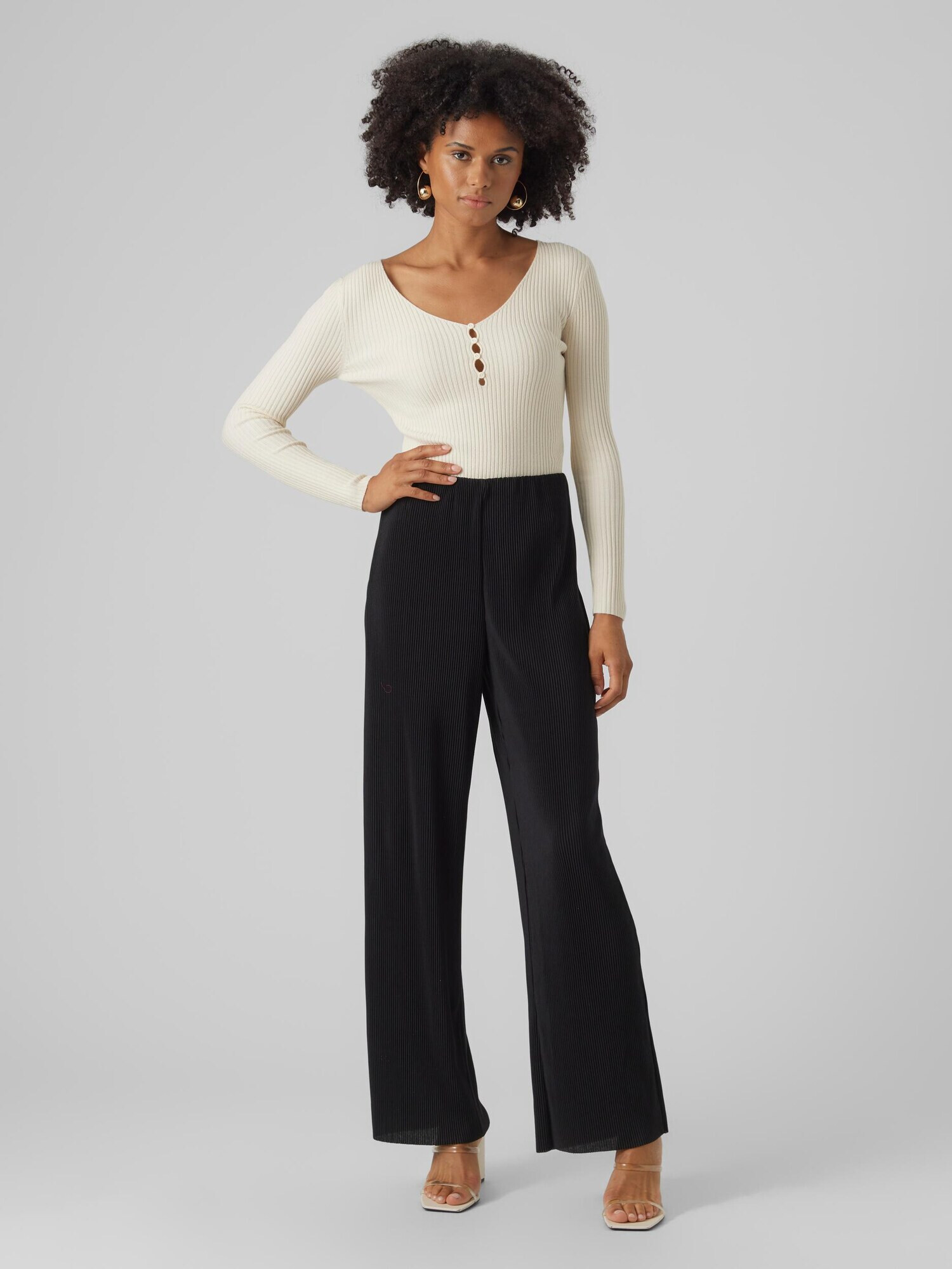 VERO MODA Pantaloni 'LICA' negru - Pled.ro