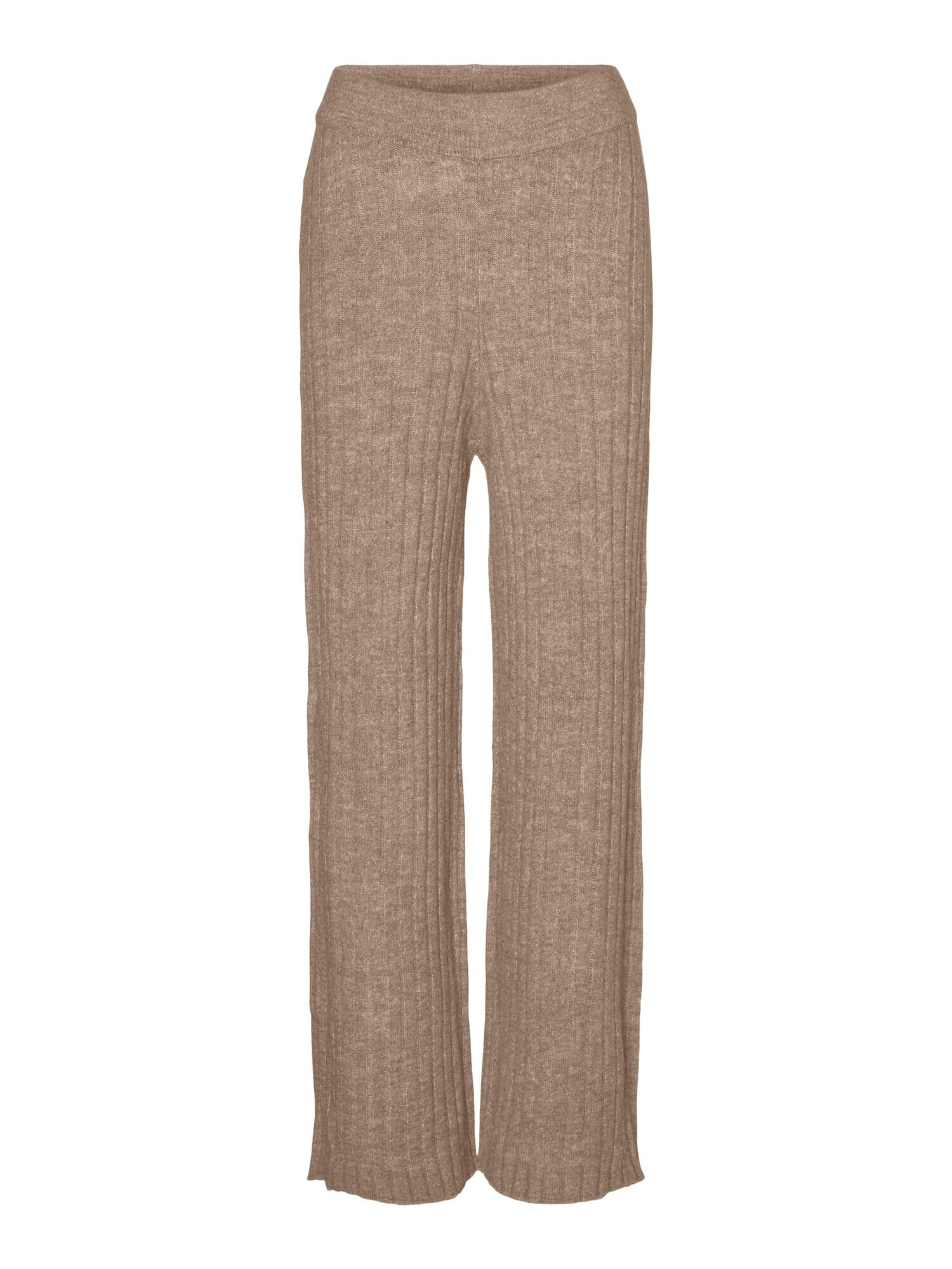 VERO MODA Pantaloni 'Lulu Lefile' maro amestecat - Pled.ro