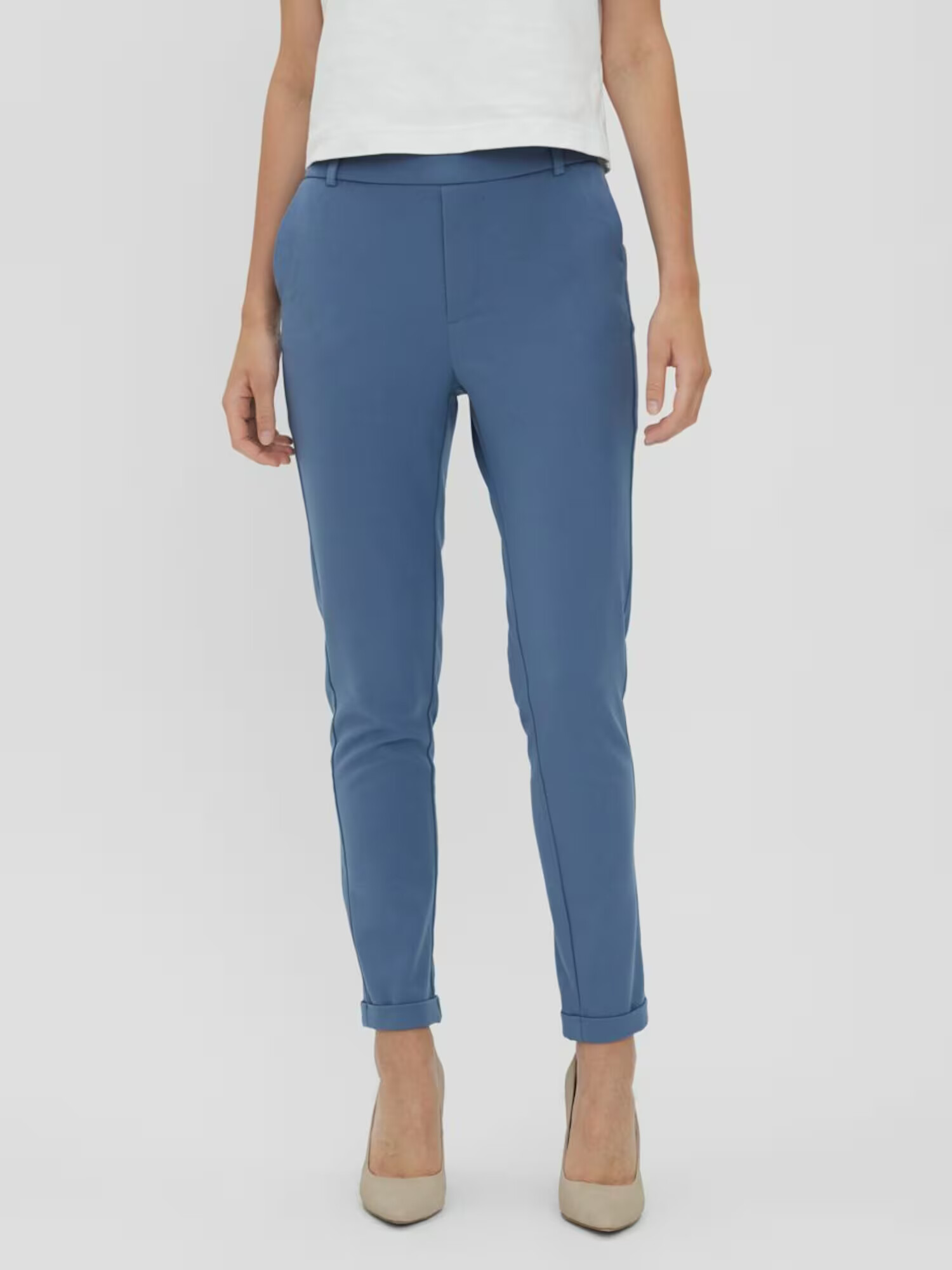 VERO MODA Pantaloni 'Maya' albastru - Pled.ro