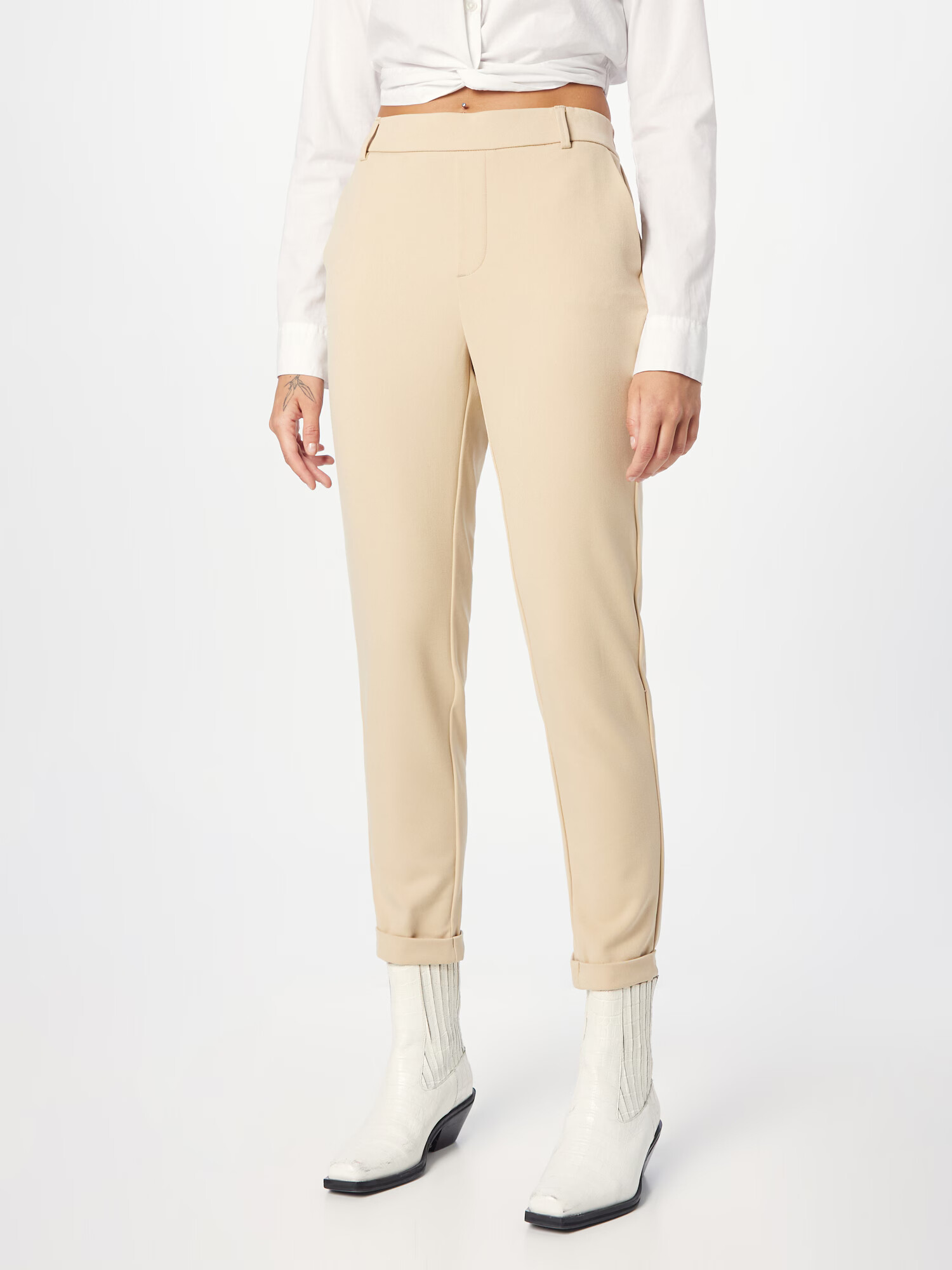 VERO MODA Pantaloni 'MAYA' bej deschis - Pled.ro