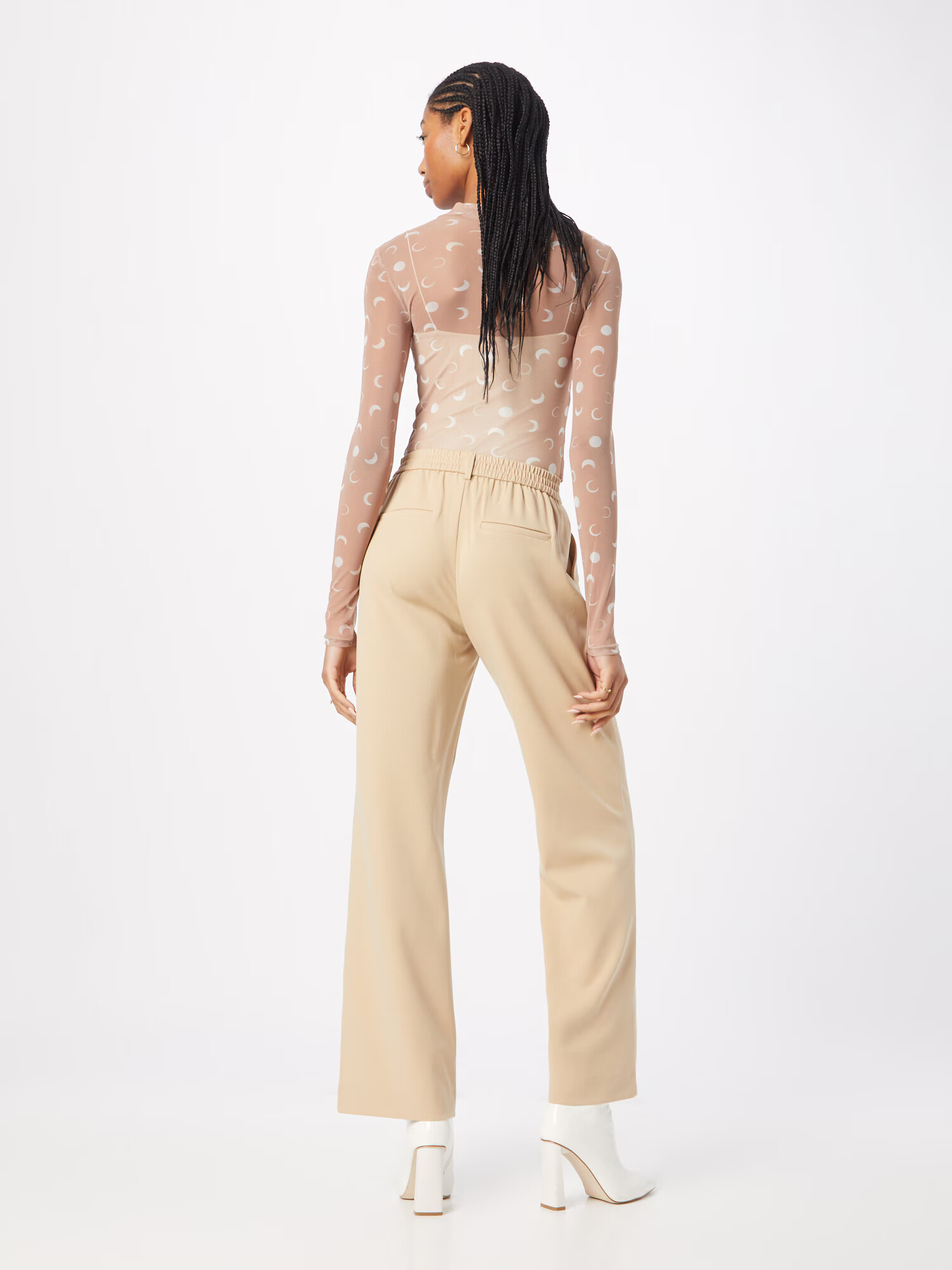 VERO MODA Pantaloni 'MAYA' bej - Pled.ro