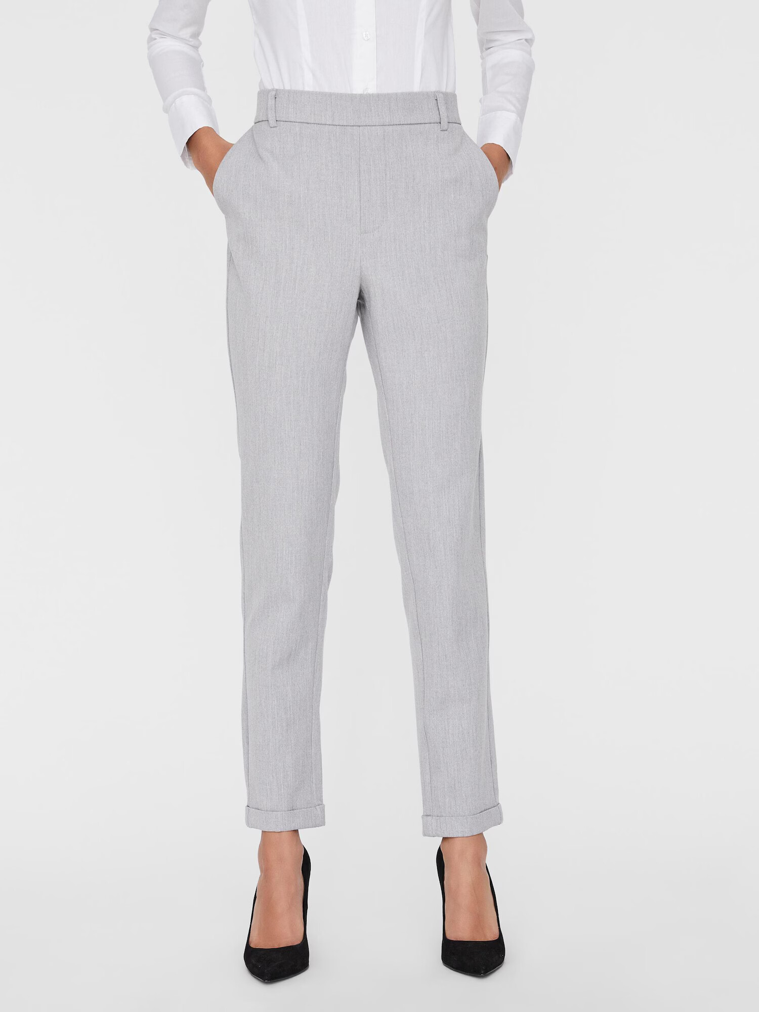 VERO MODA Pantaloni 'Maya' gri deschis - Pled.ro