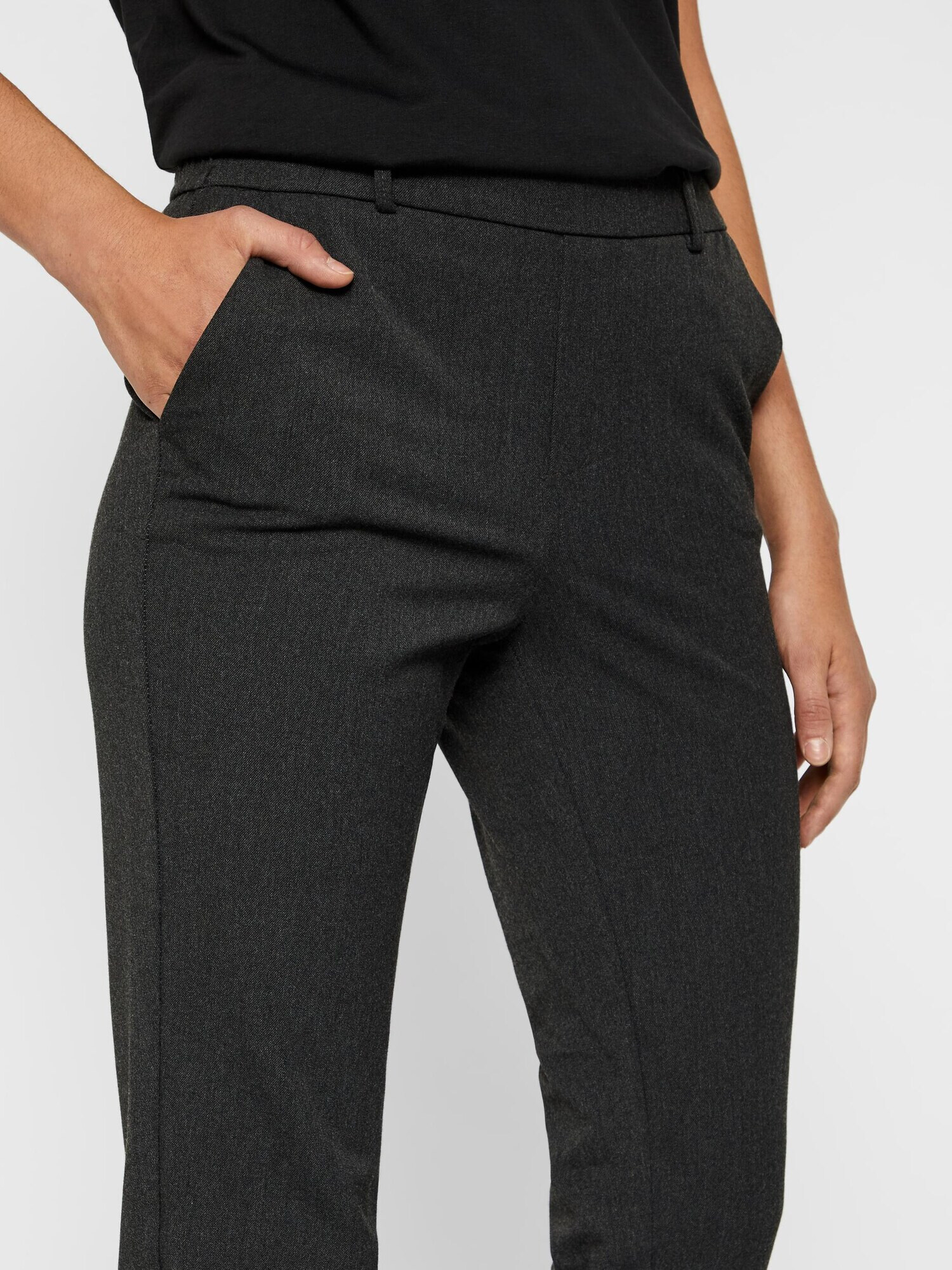 VERO MODA Pantaloni 'Maya' gri metalic - Pled.ro