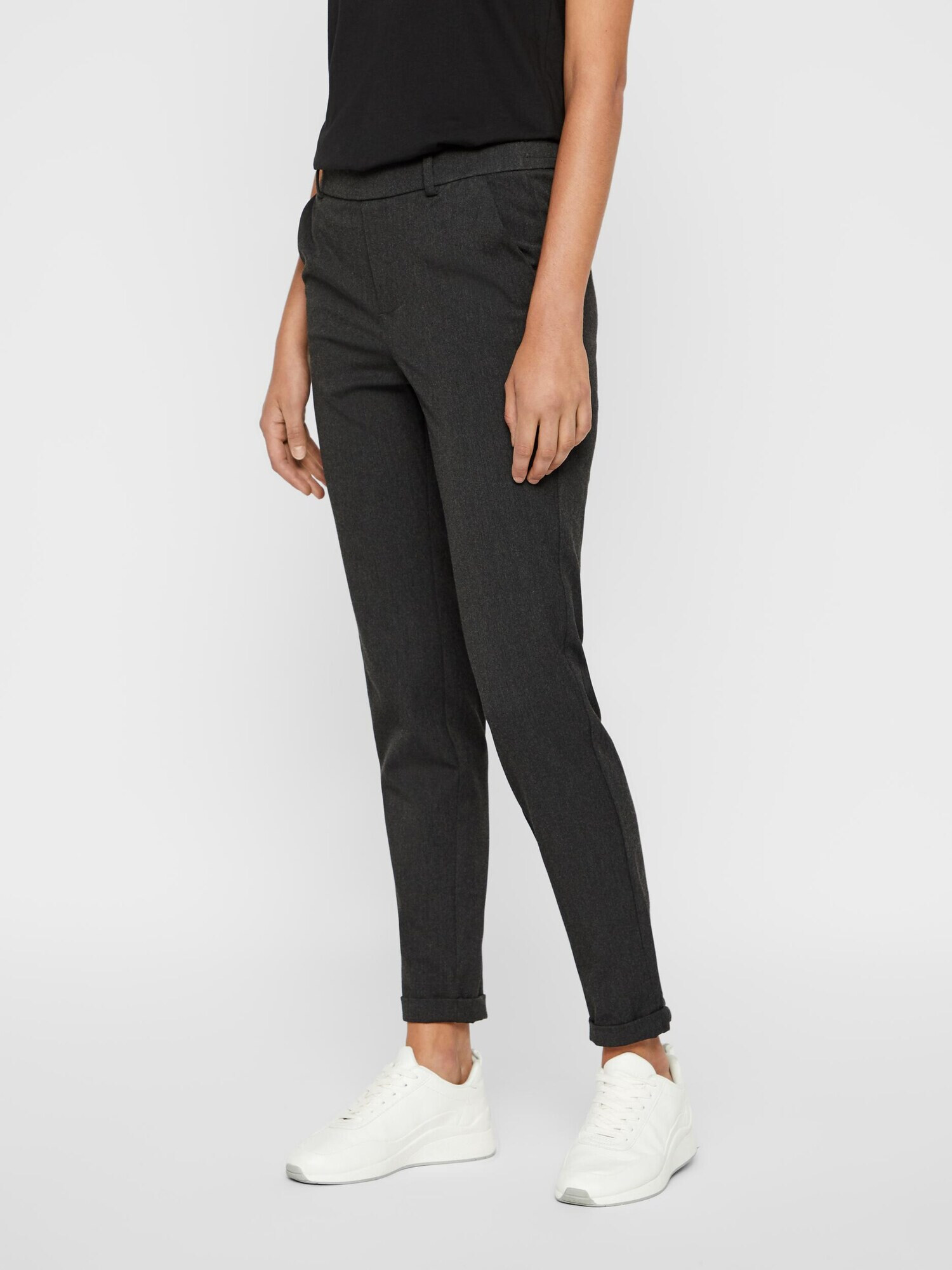 VERO MODA Pantaloni 'Maya' gri metalic - Pled.ro