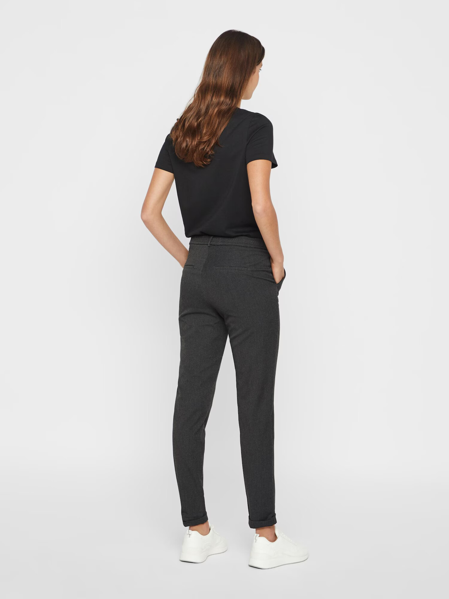 VERO MODA Pantaloni 'Maya' gri metalic - Pled.ro