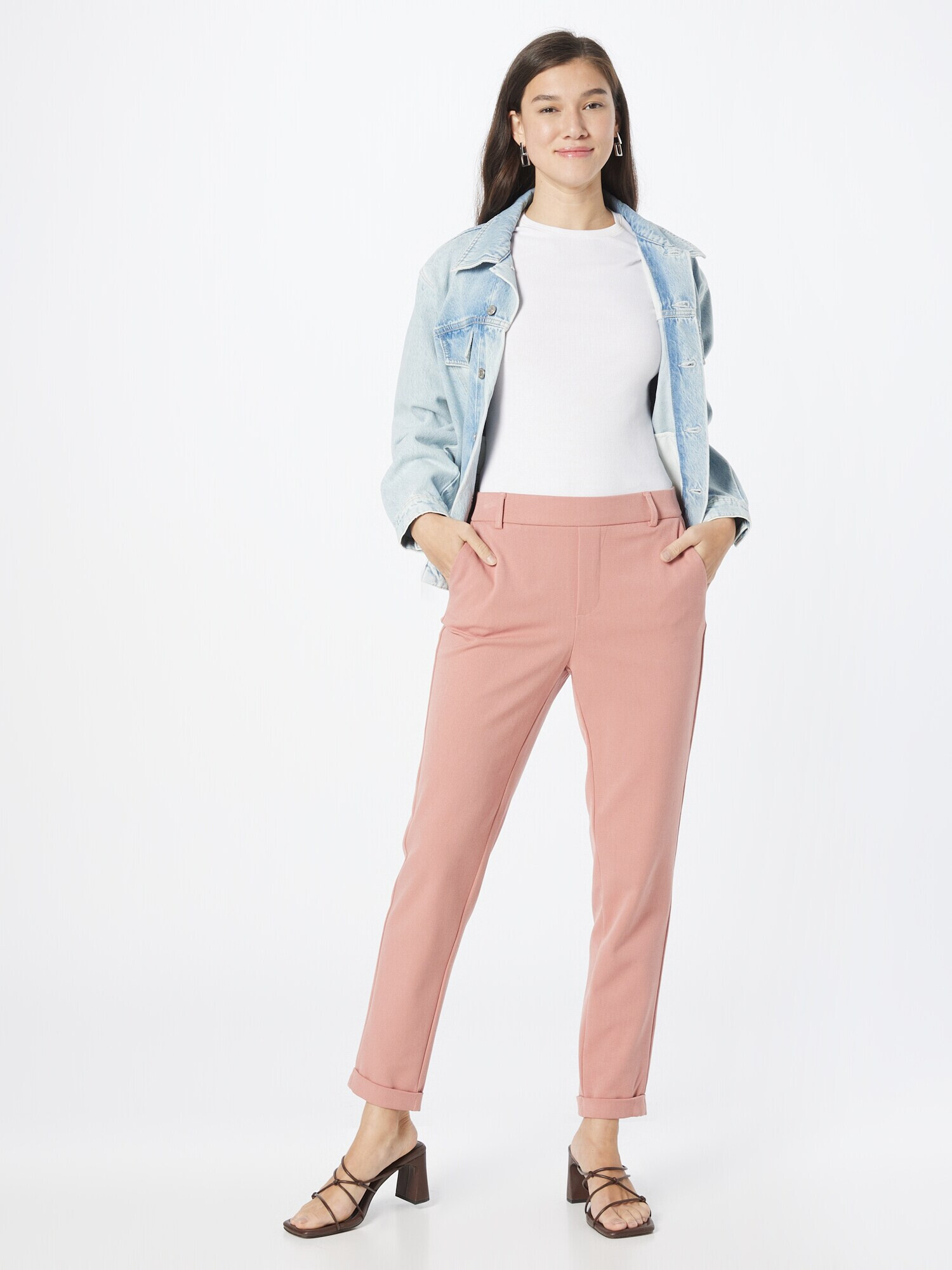 VERO MODA Pantaloni 'Maya' roz - Pled.ro