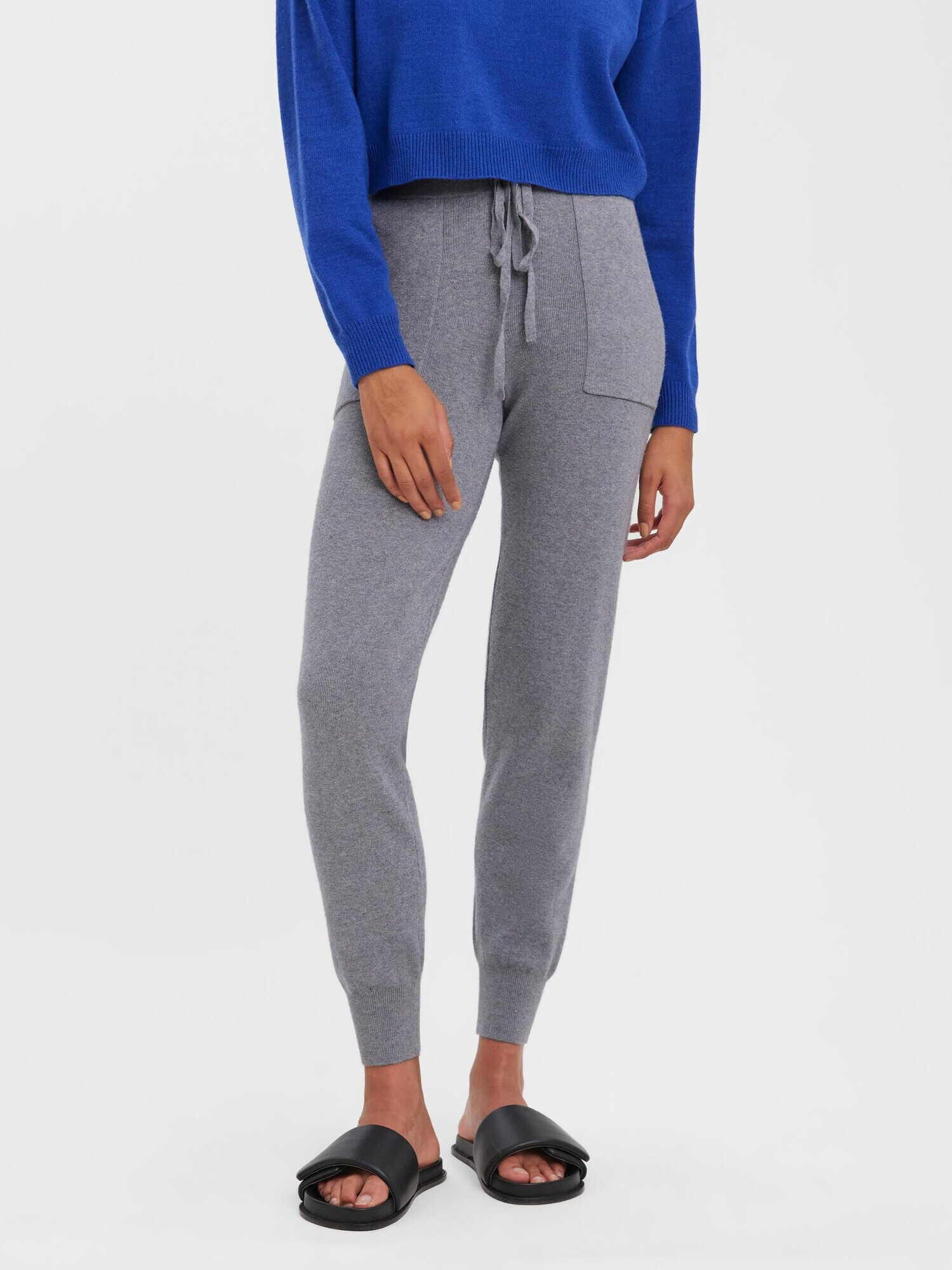 VERO MODA Pantaloni 'Nancy' gri amestecat - Pled.ro