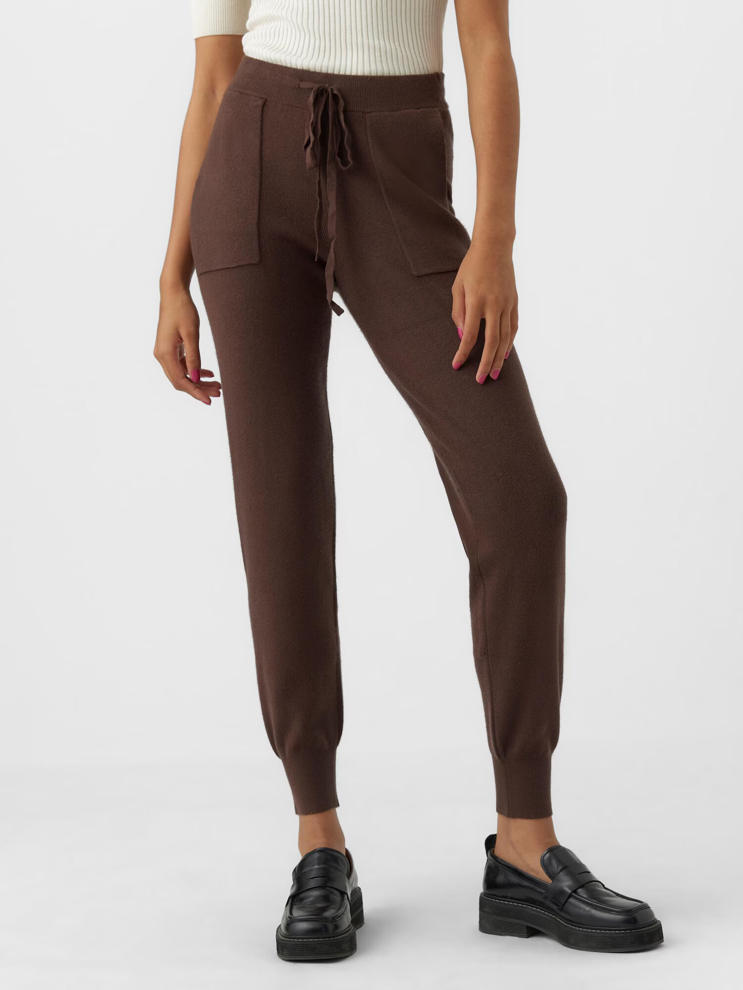 VERO MODA Pantaloni 'Nancy' maro - Pled.ro