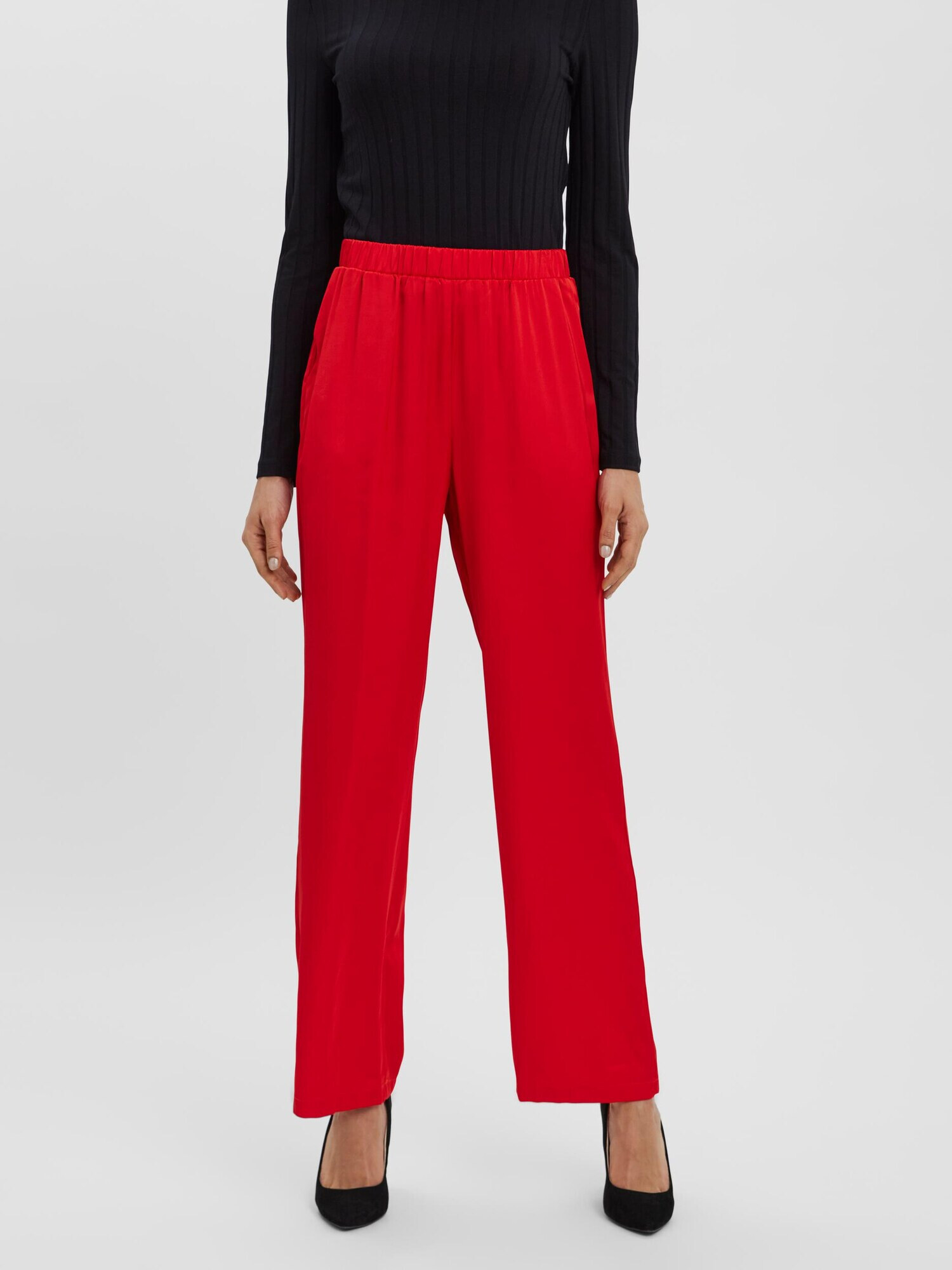 VERO MODA Pantaloni 'Natalia' roșu cranberry - Pled.ro