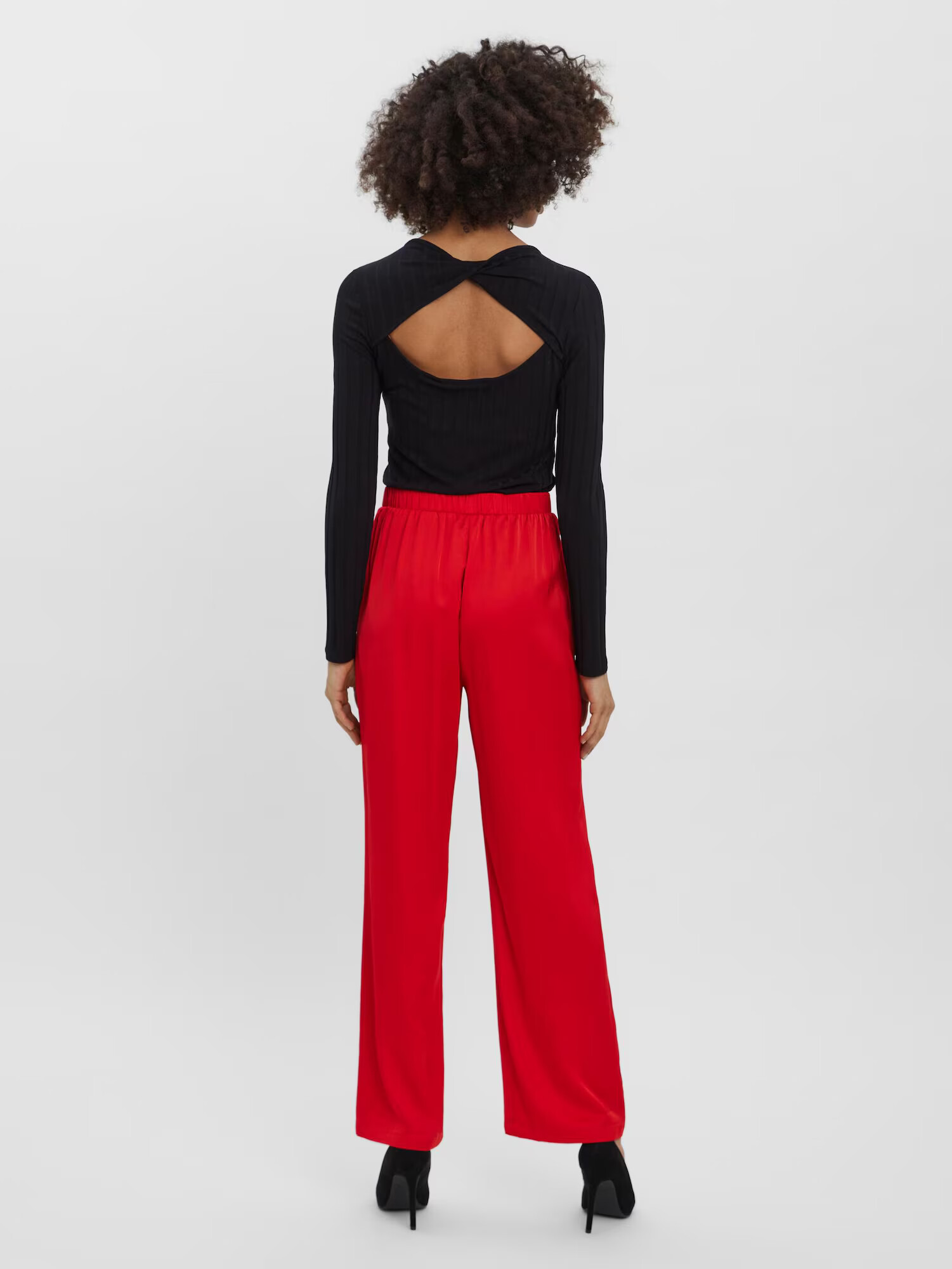 VERO MODA Pantaloni 'Natalia' roșu cranberry - Pled.ro