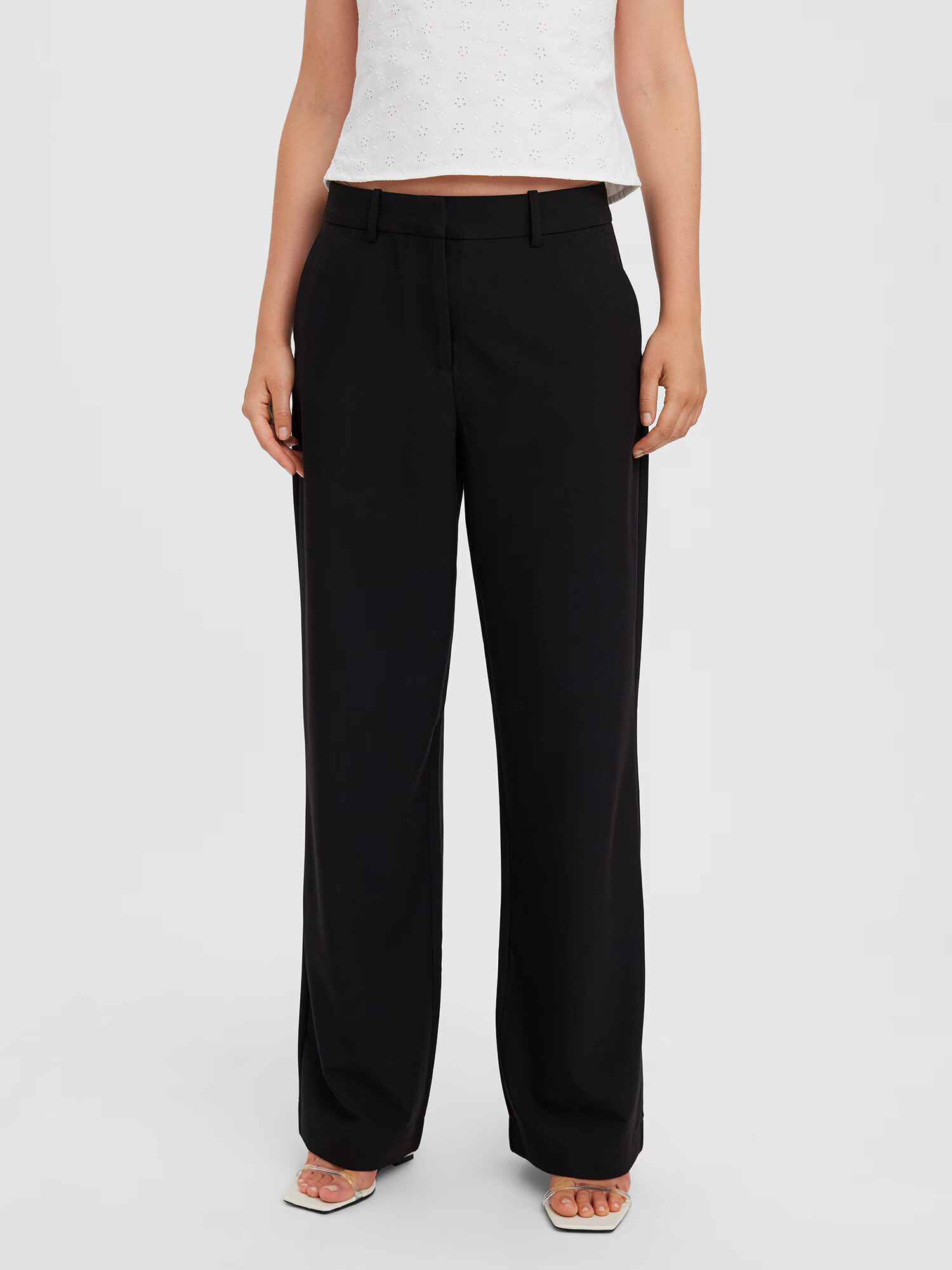 VERO MODA Pantaloni negru - Pled.ro