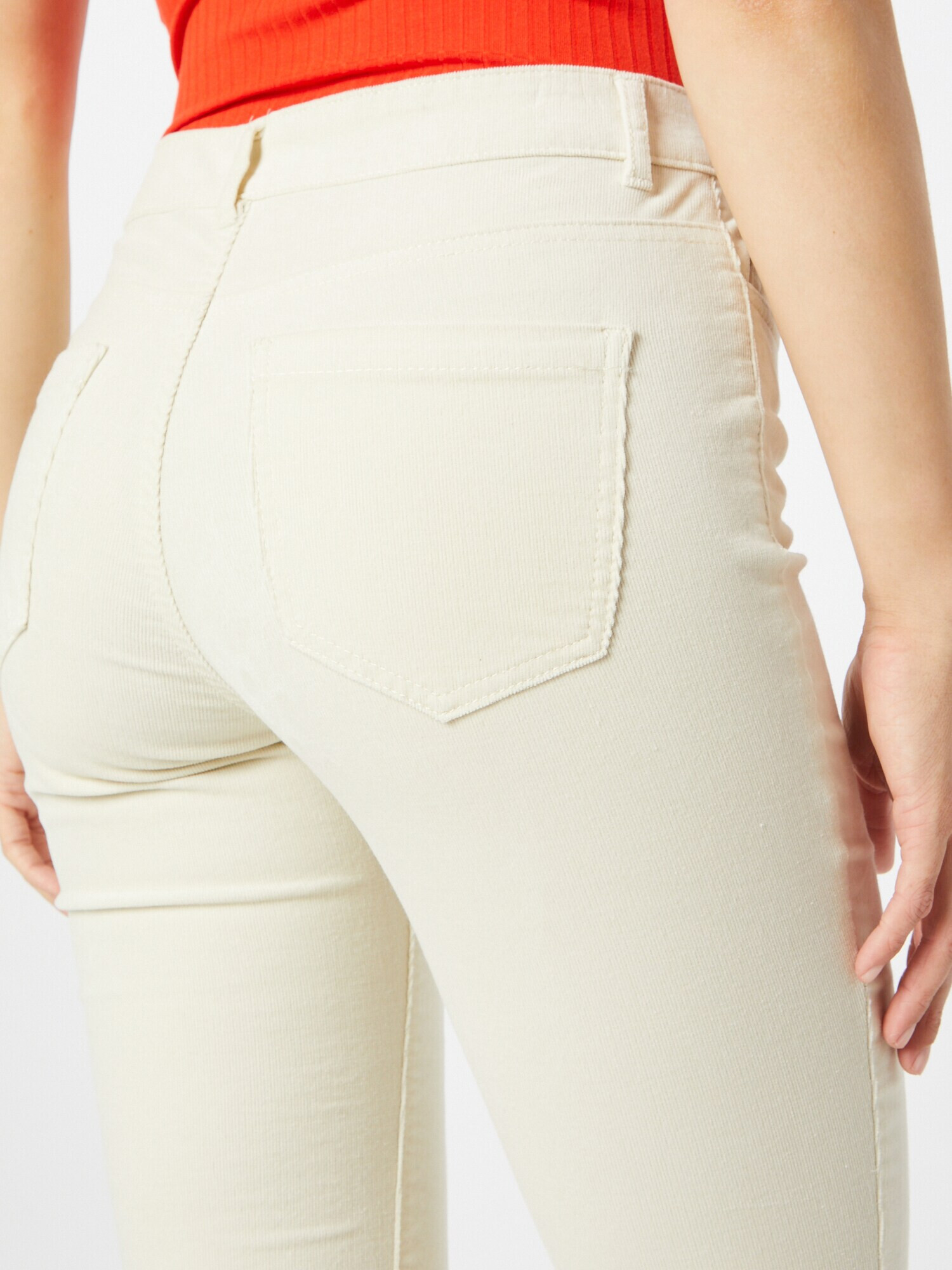 VERO MODA Pantaloni 'PEACHY' ecru - Pled.ro