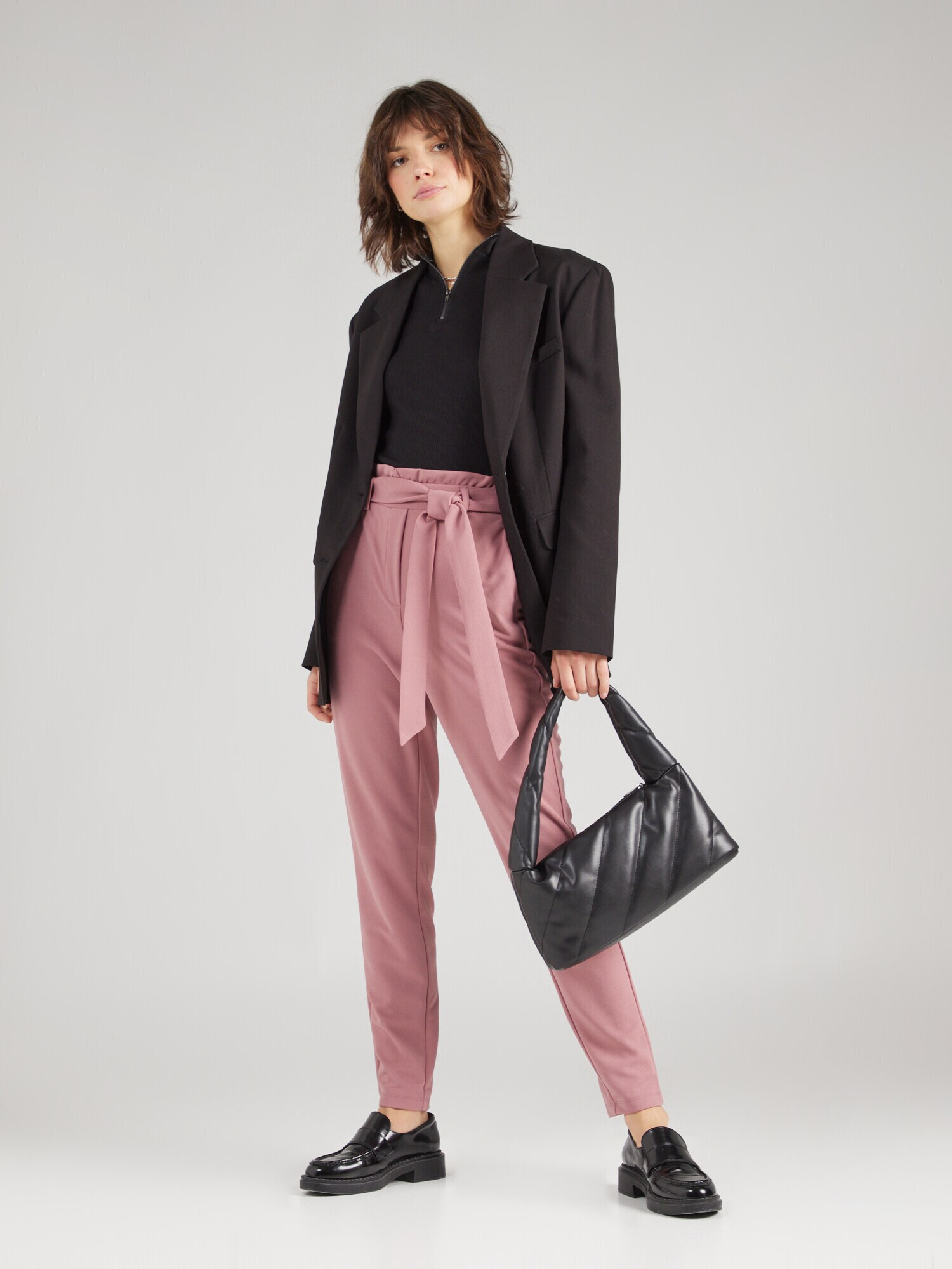 VERO MODA Pantaloni roz pal - Pled.ro