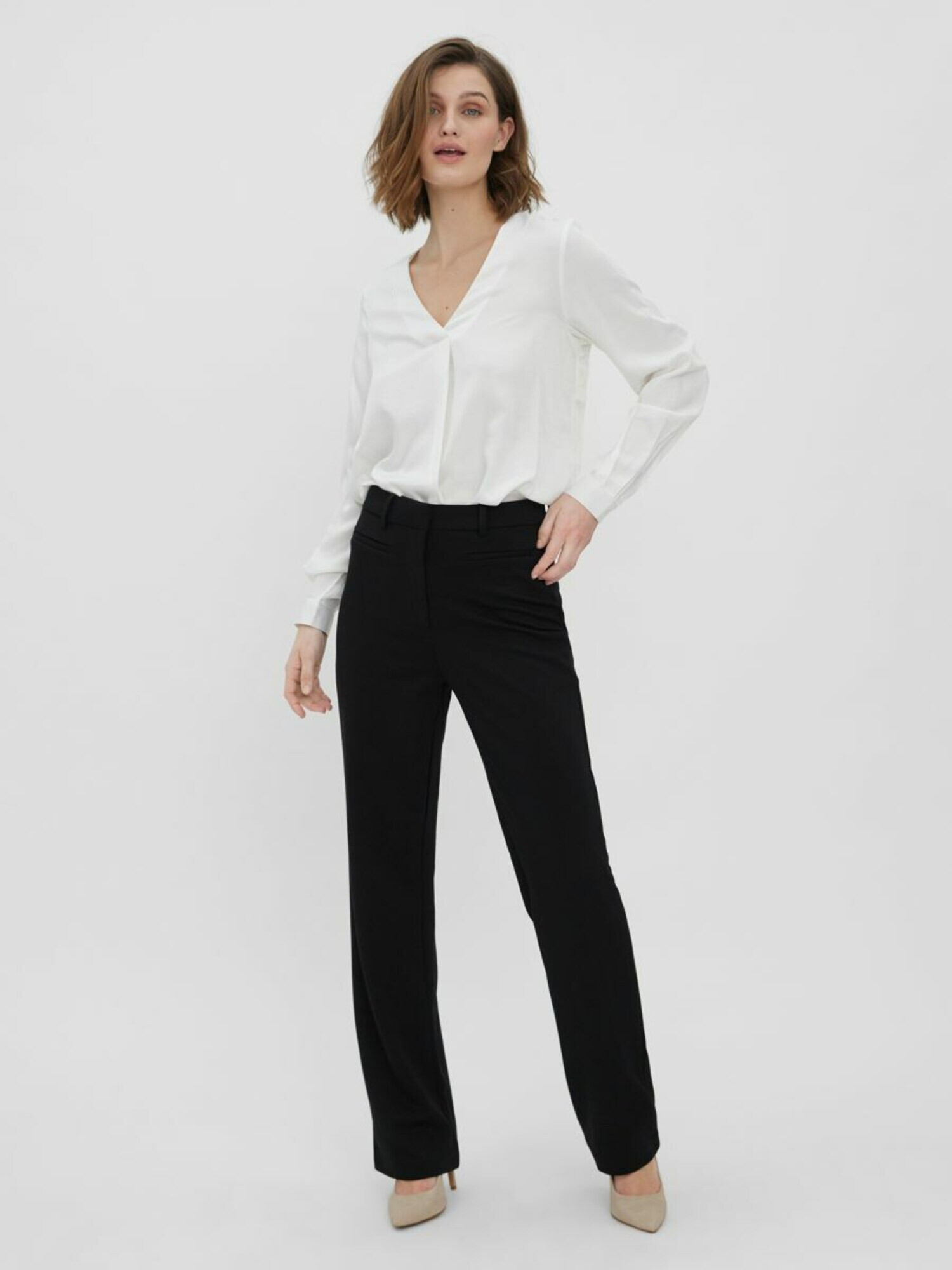 VERO MODA Pantaloni 'Ruth' negru - Pled.ro