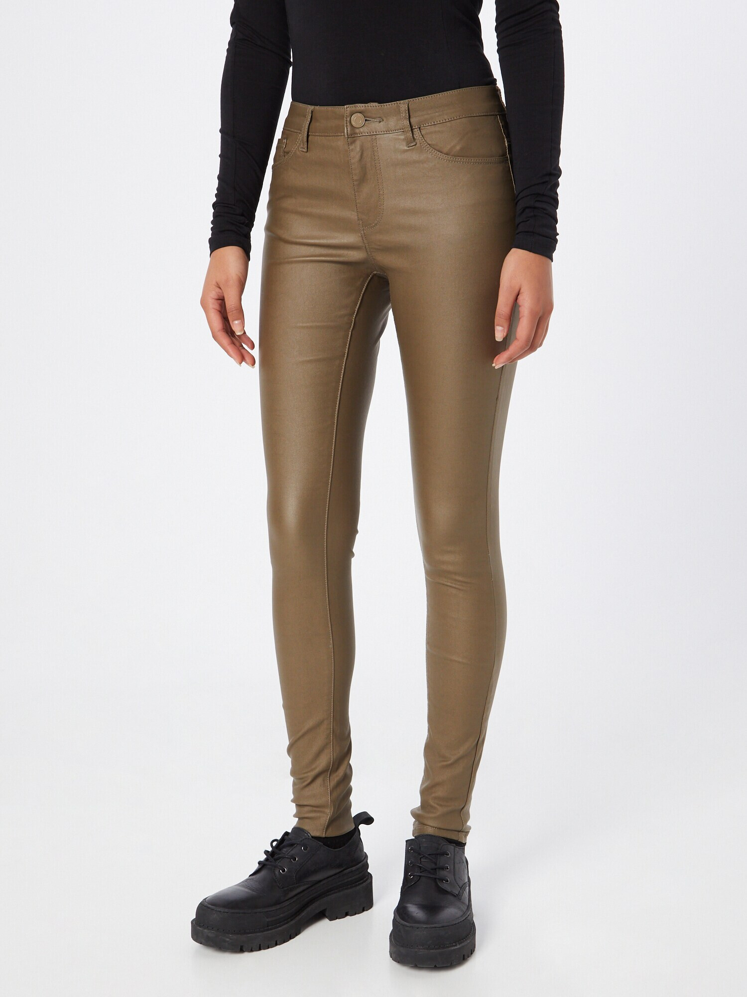 VERO MODA Pantaloni 'SEVEN' maro deschis - Pled.ro